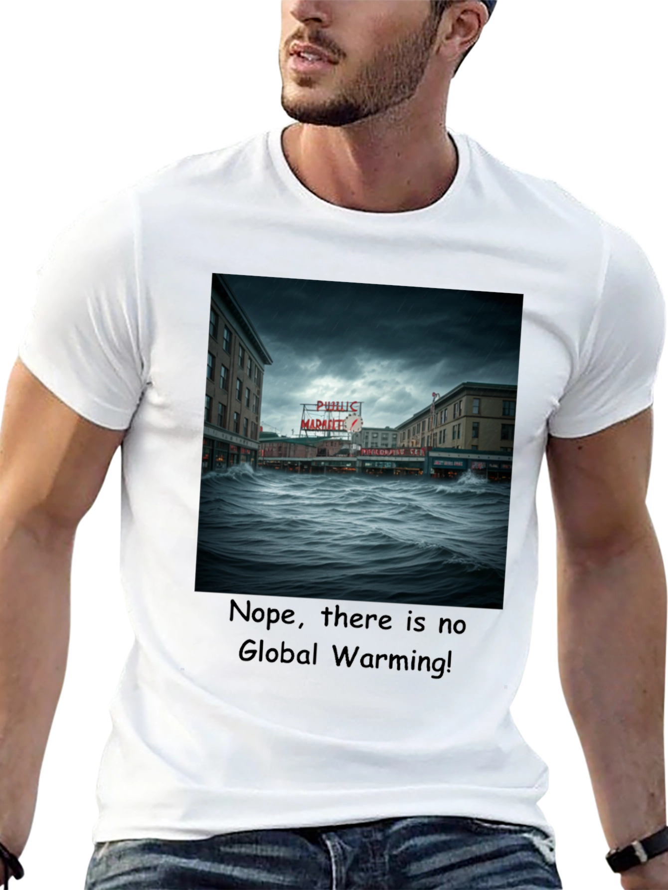 Humorous Global Warming T-Shirt