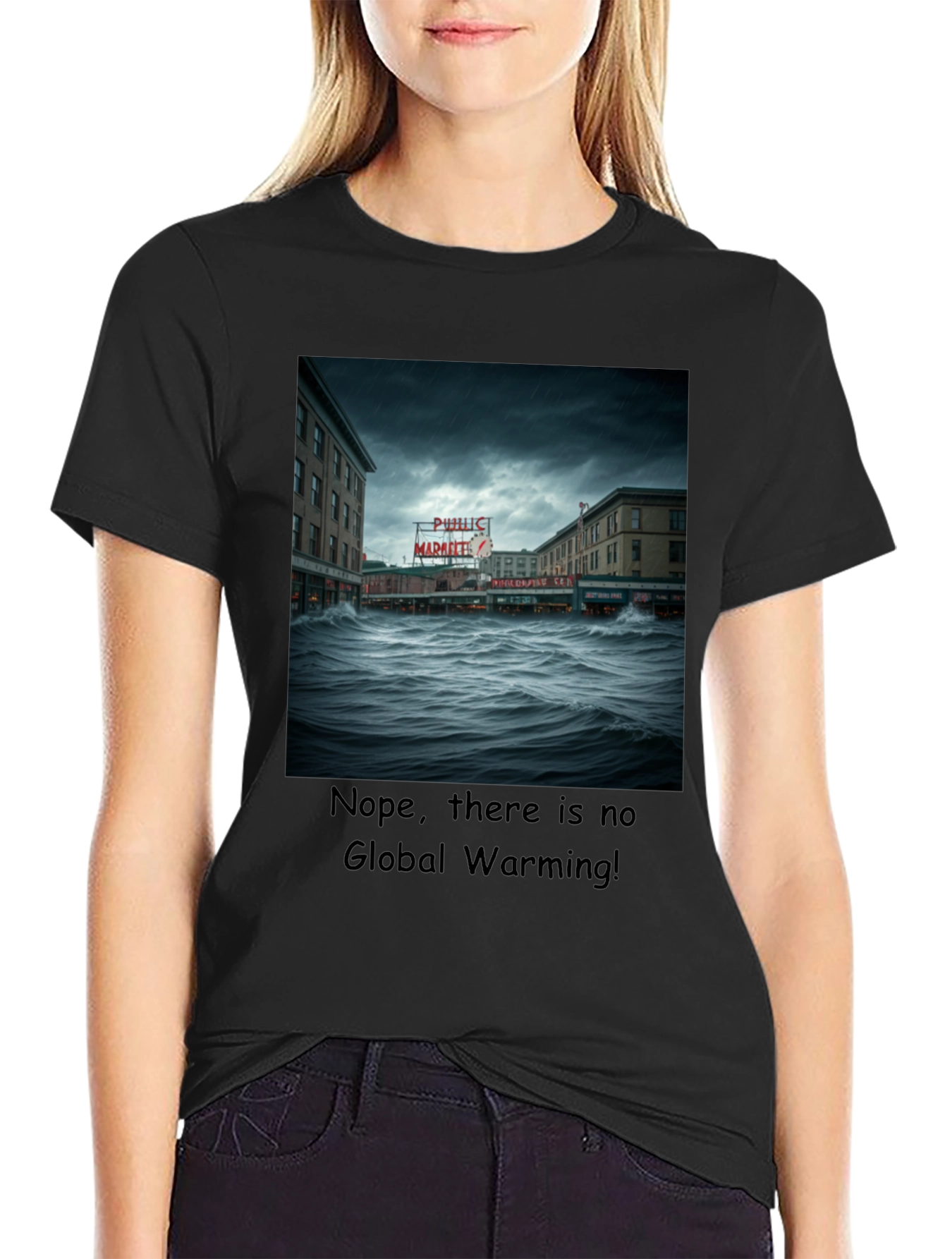 Humorous Global Warming T-Shirt