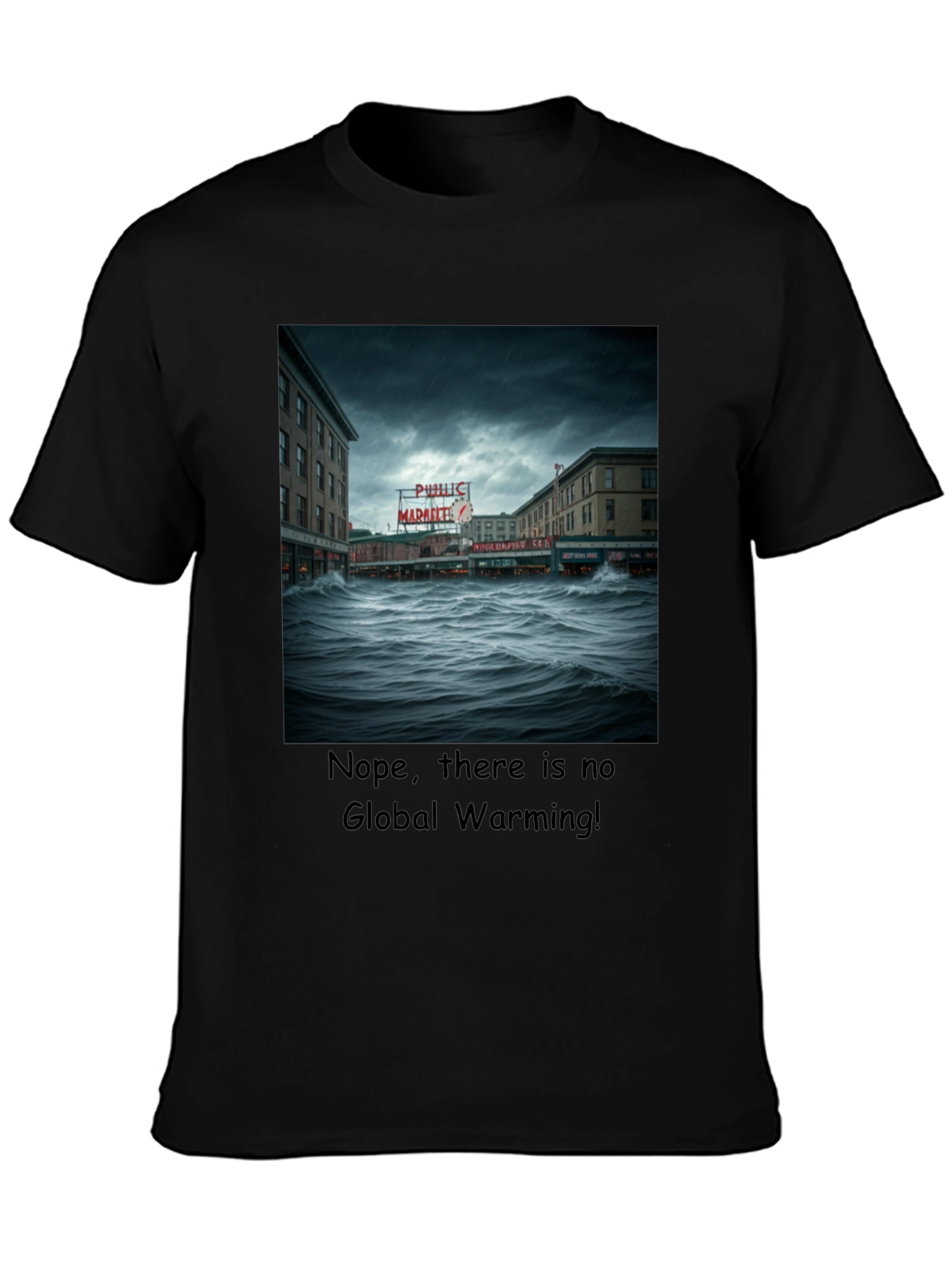 Humorous Global Warming T-Shirt