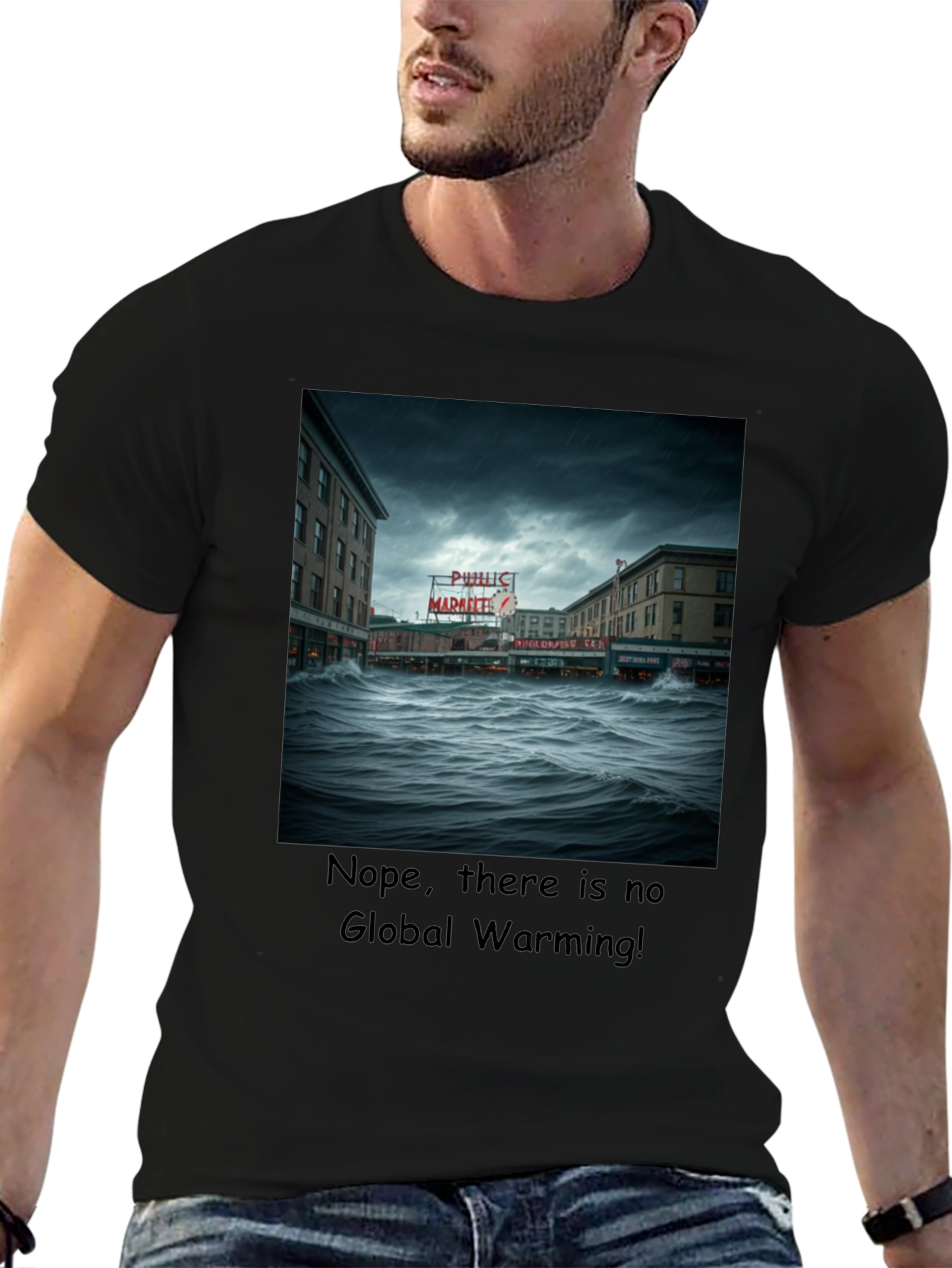 Humorous Global Warming T-Shirt