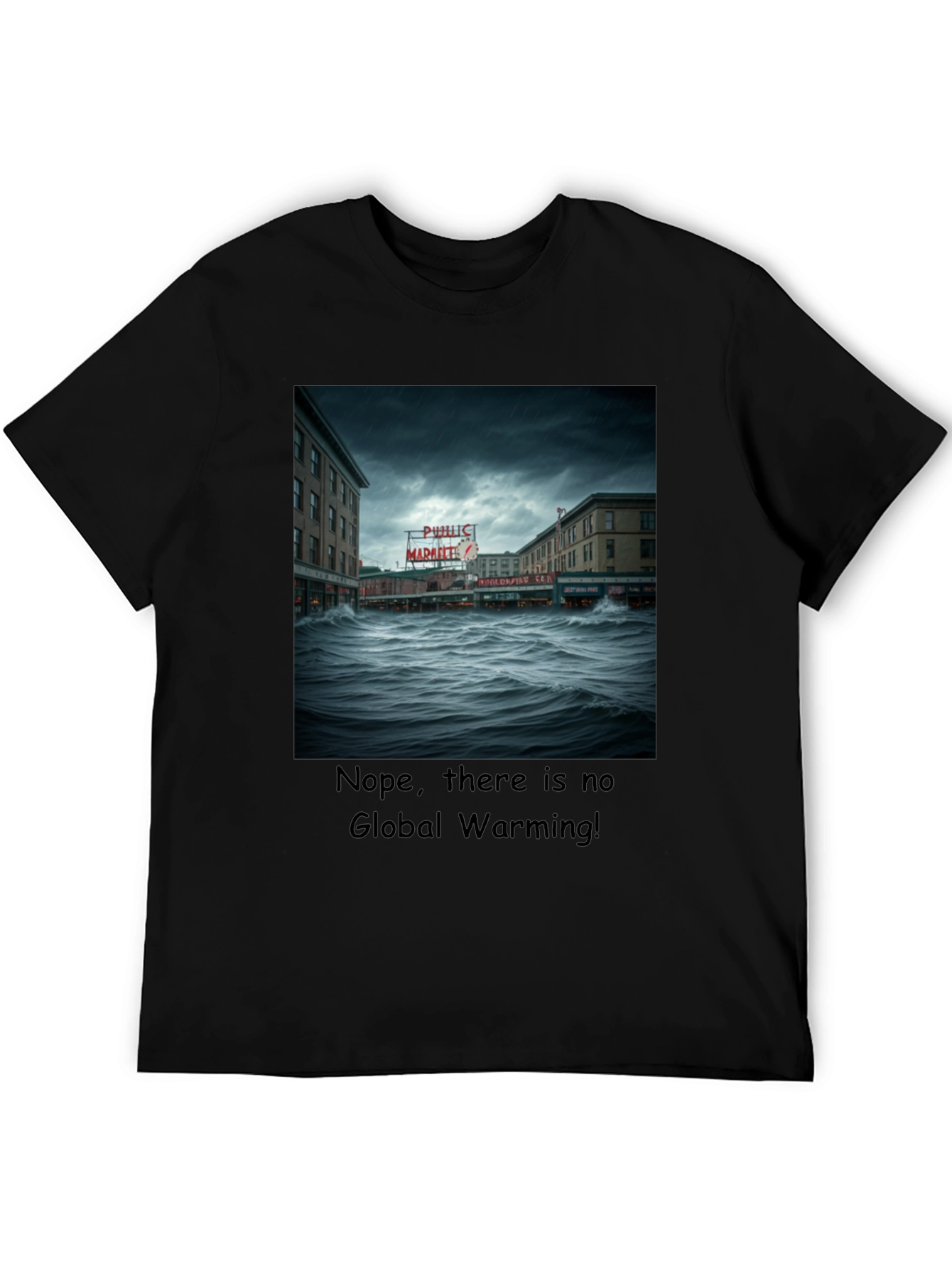 Humorous Global Warming T-Shirt