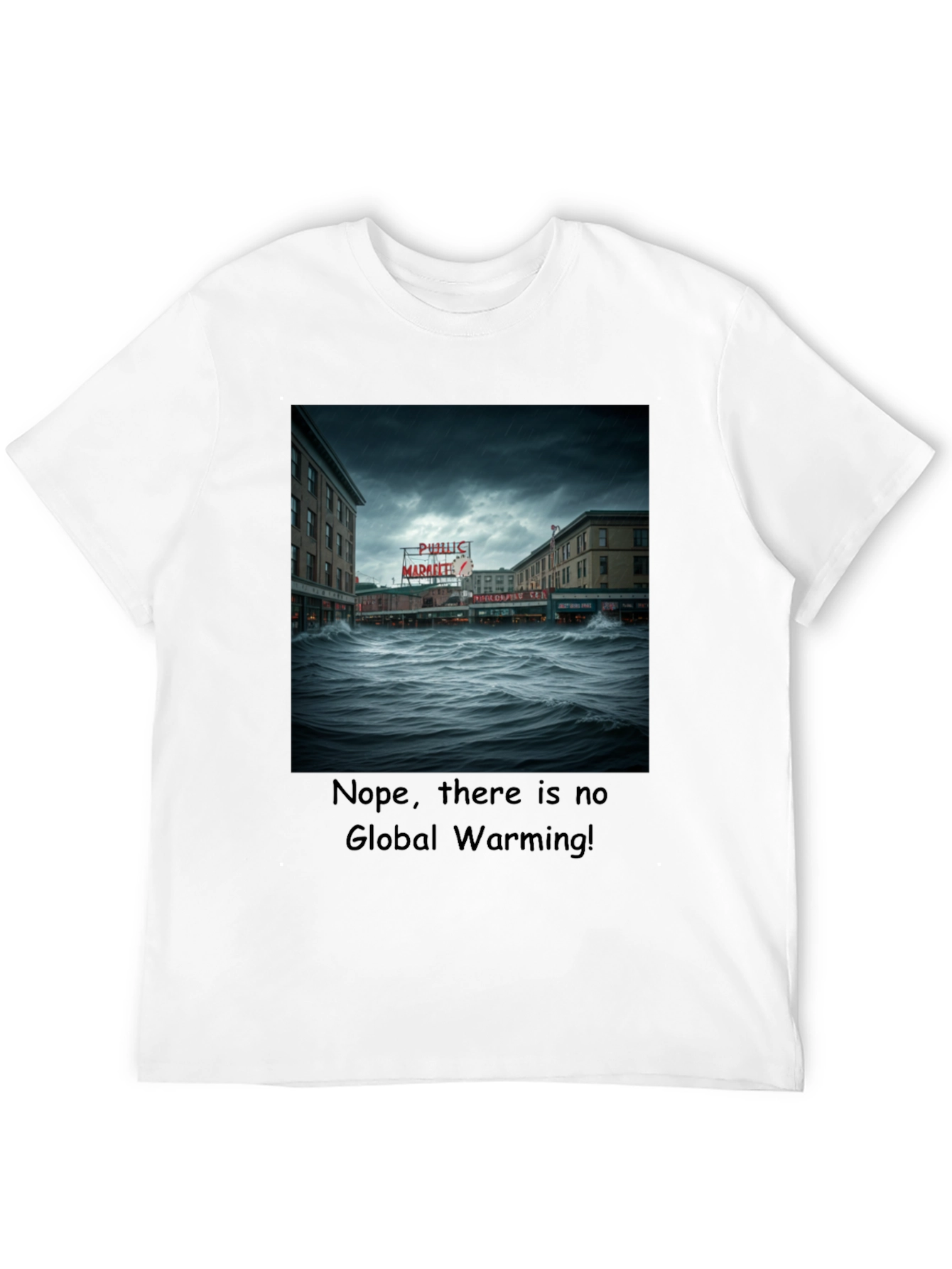 Humorous Global Warming T-Shirt