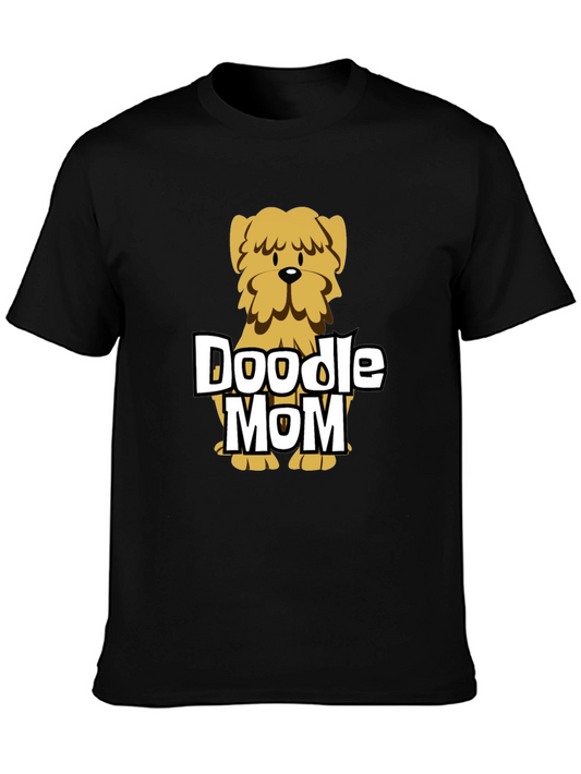 Doodle Mom T-Shirt - Cute Dog Lover Tee