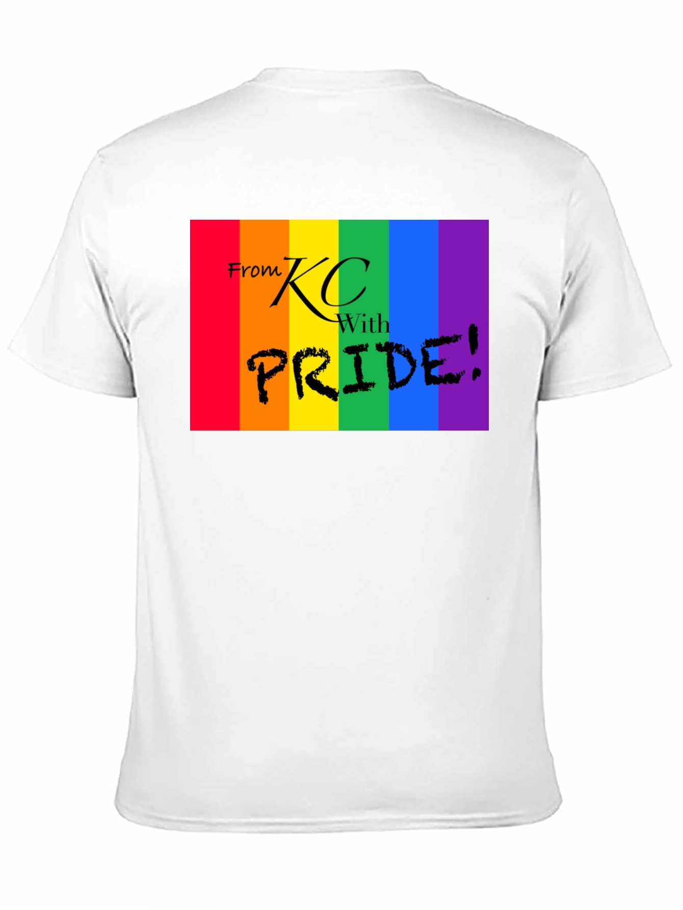 KC Pride T-Shirt - Rainbow Graphic Tee