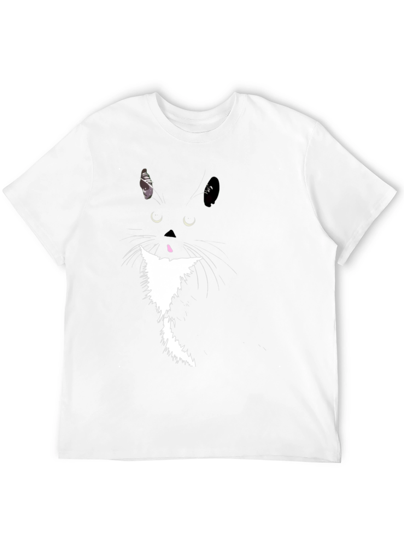 Black Cat Graphic T-Shirt - Quirky & Stylish Tee
