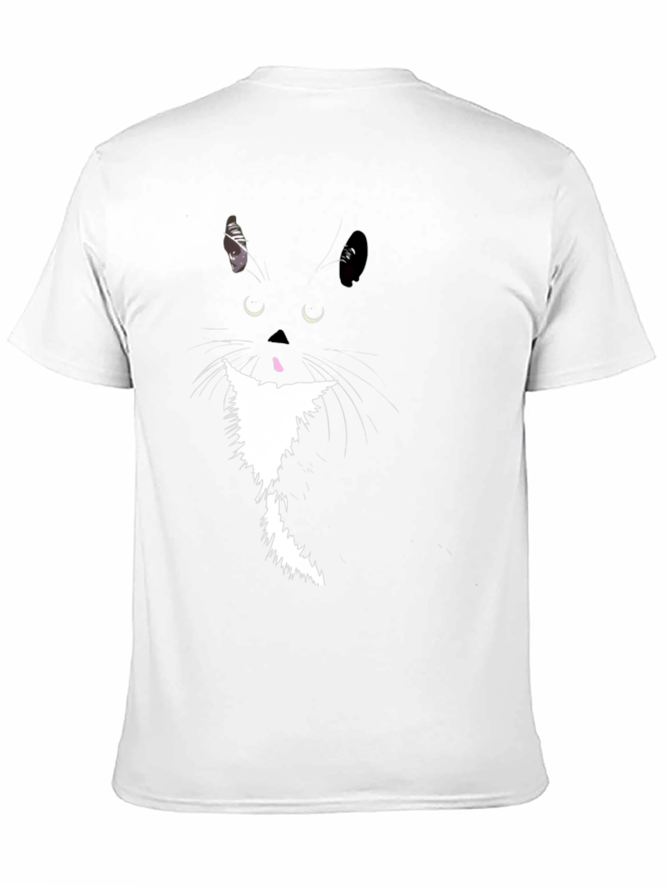 Black Cat Graphic T-Shirt - Quirky & Stylish Tee