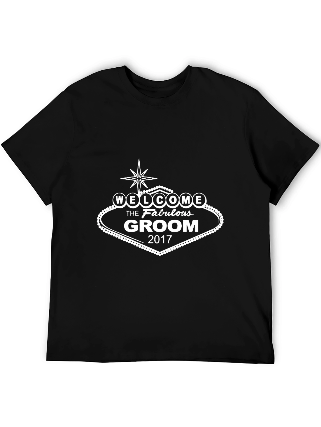 Groom 2017 Vegas Style Graphic Tee