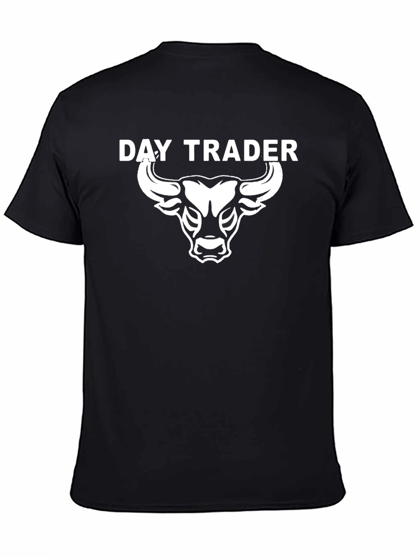 Day Trader Bull Graphic T-Shirt