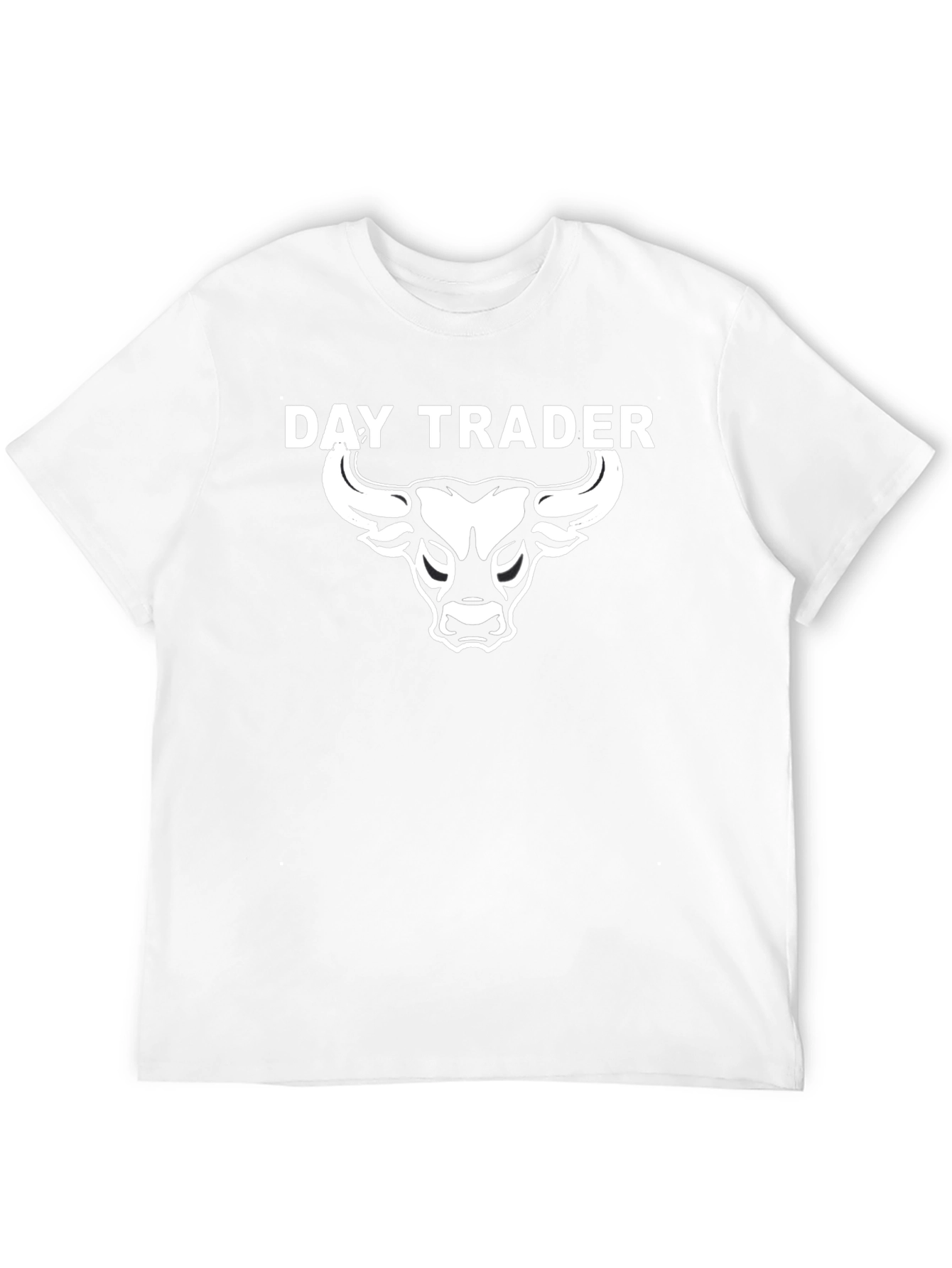 Day Trader Bull Graphic T-Shirt