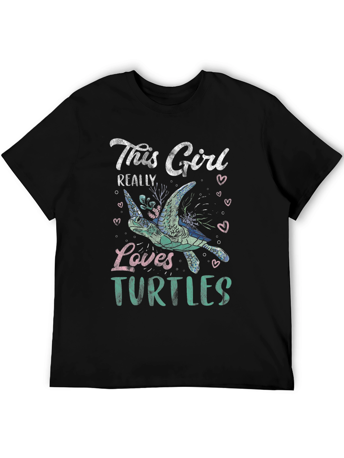 This Girl Really Loves Turtles T-Shirt