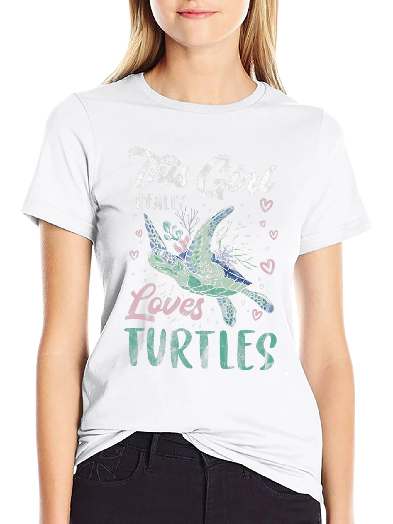 This Girl Really Loves Turtles T-Shirt