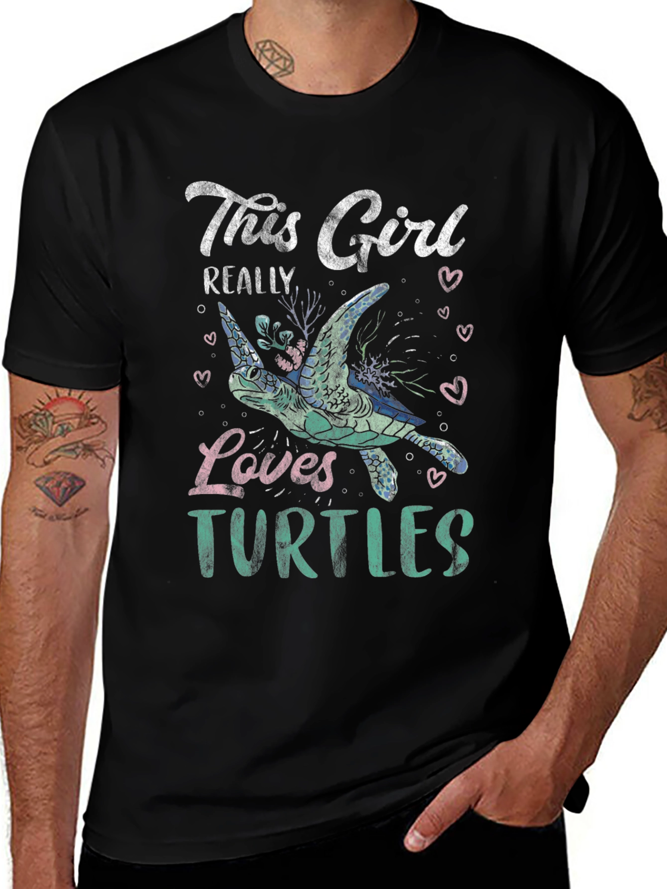This Girl Really Loves Turtles T-Shirt