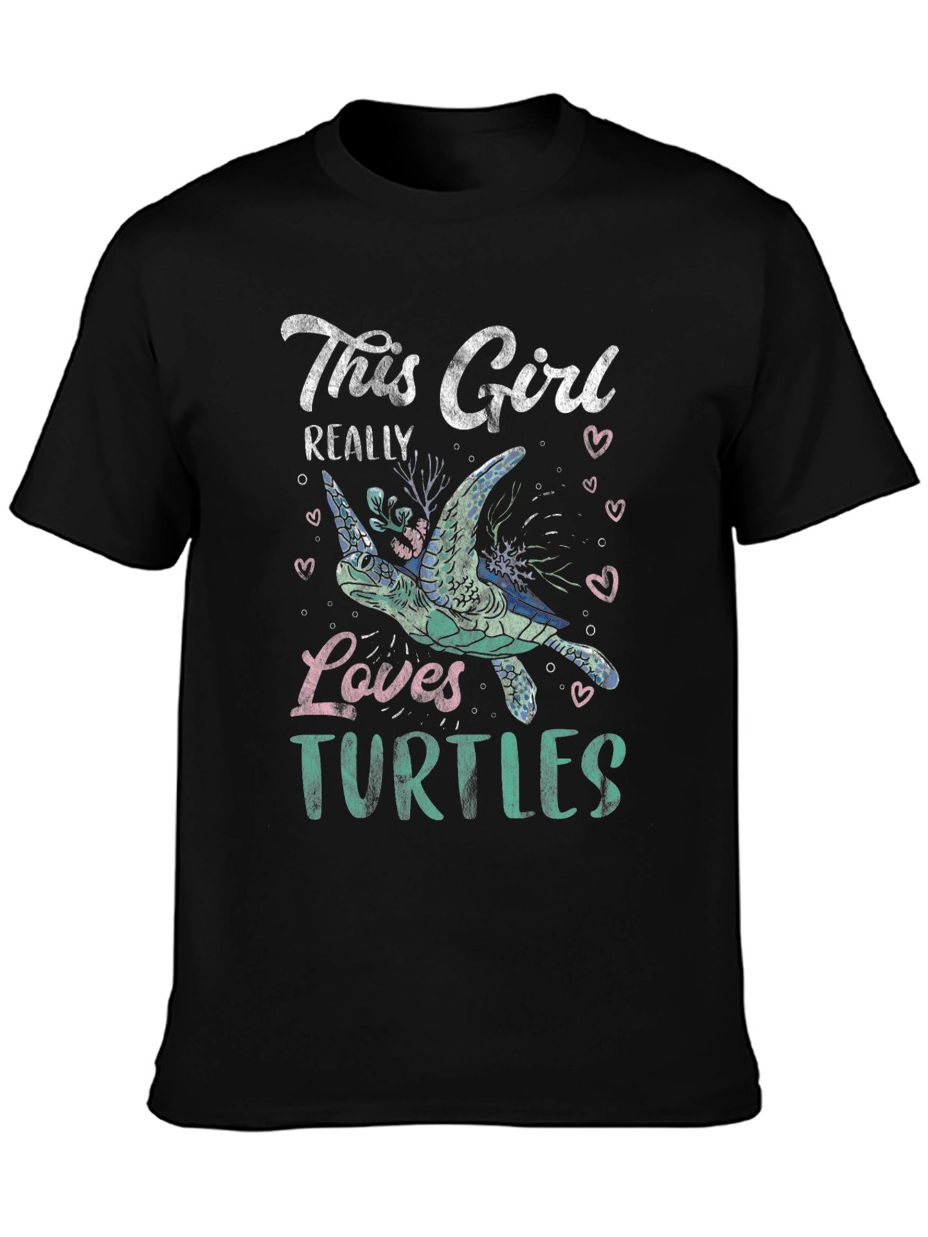 This Girl Really Loves Turtles T-Shirt