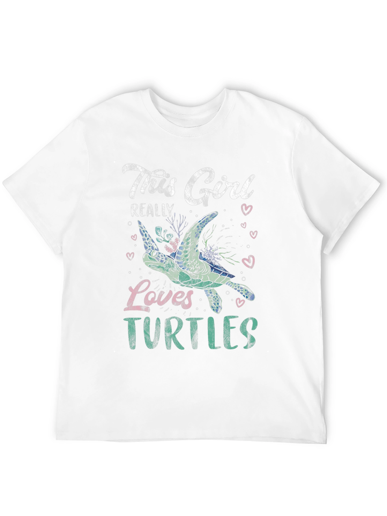 This Girl Really Loves Turtles T-Shirt