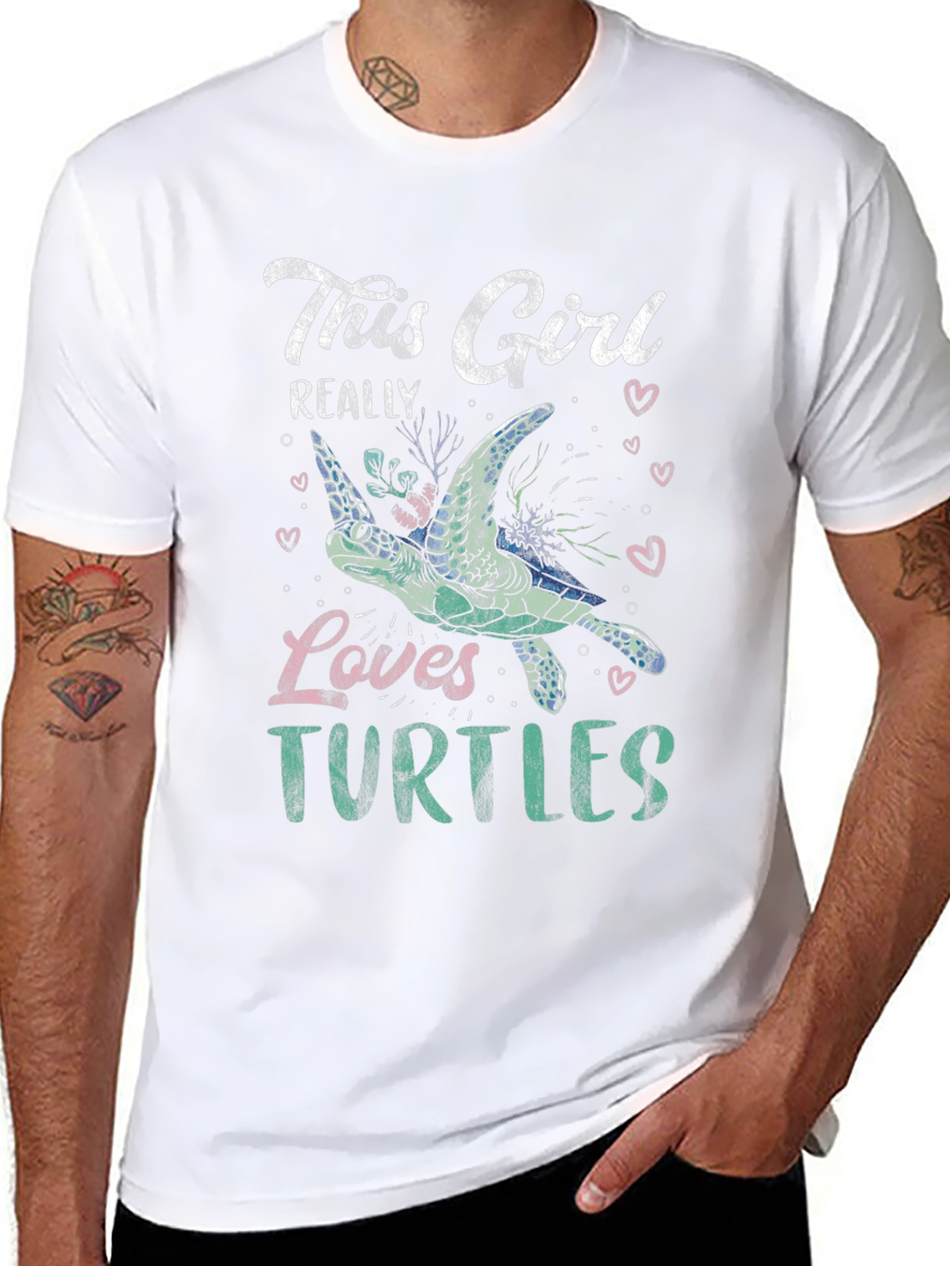 This Girl Really Loves Turtles T-Shirt