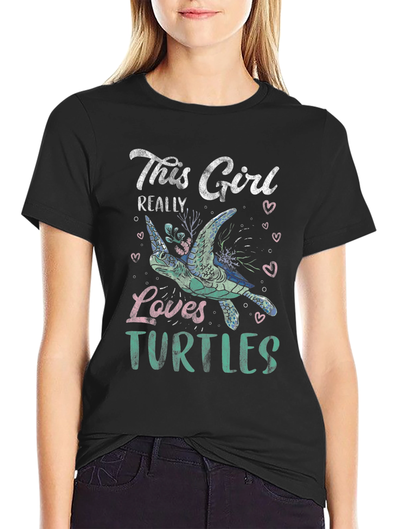 This Girl Really Loves Turtles T-Shirt