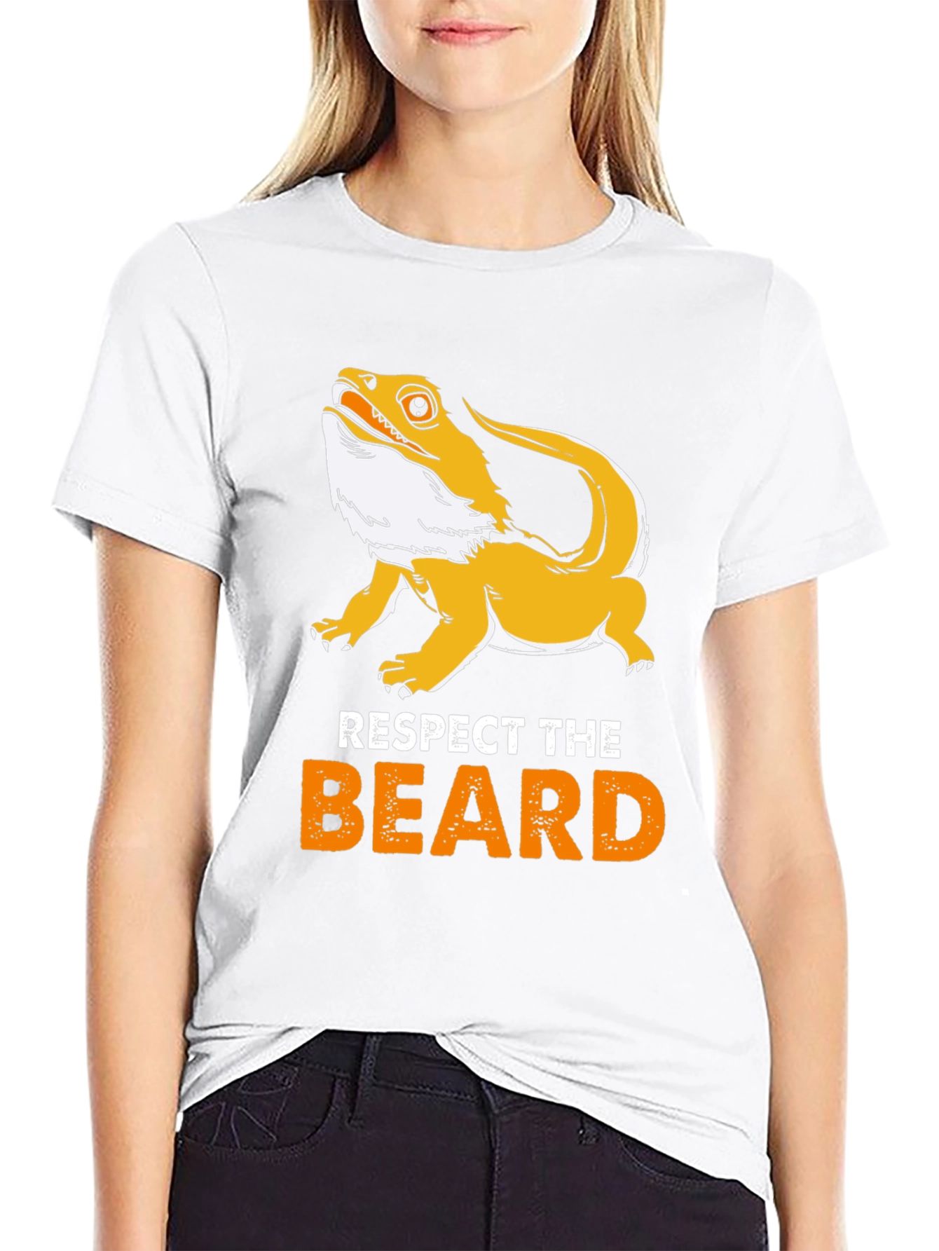 Respect the Beard Bearded Dragon T-Shirt