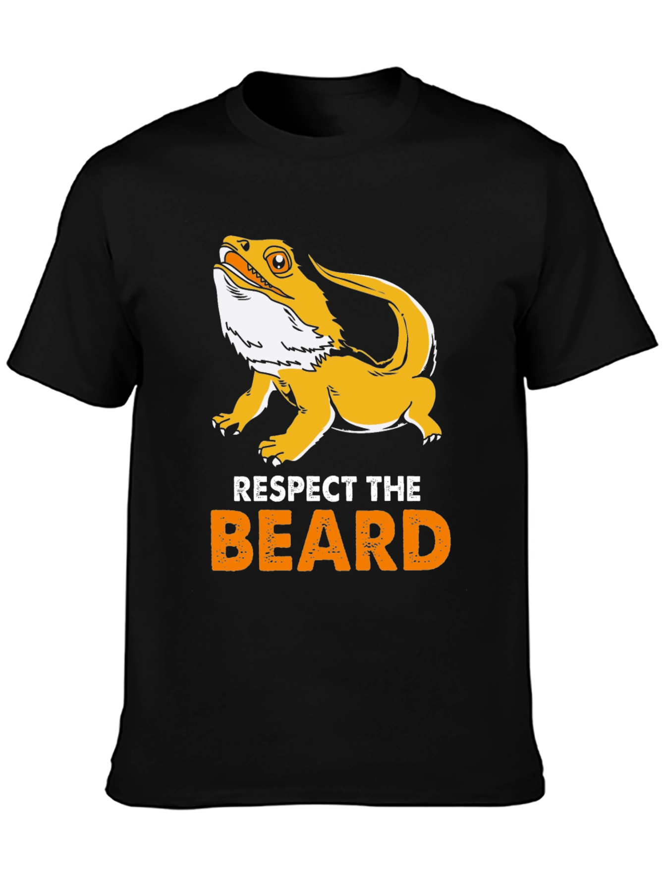 Respect the Beard Bearded Dragon T-Shirt