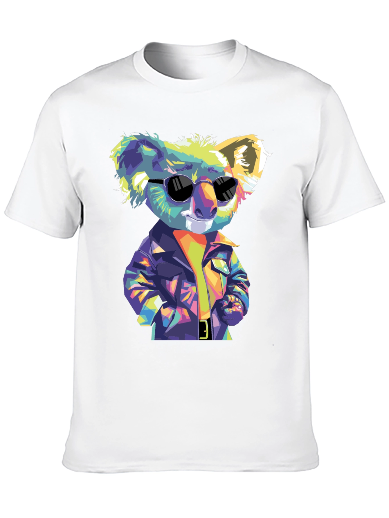 Cool Koala T-Shirt - Mens Black Graphic Tee