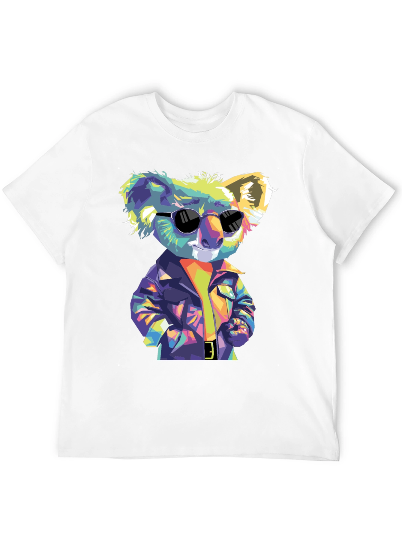 Cool Koala T-Shirt - Mens Black Graphic Tee