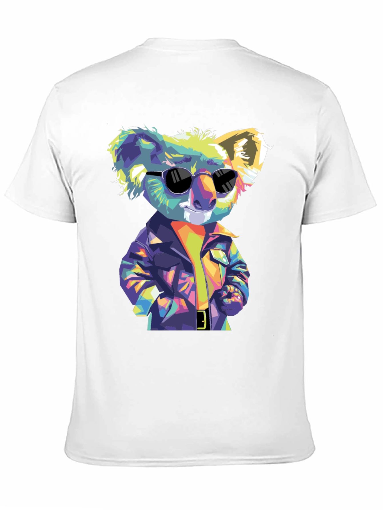 Cool Koala T-Shirt - Mens Black Graphic Tee