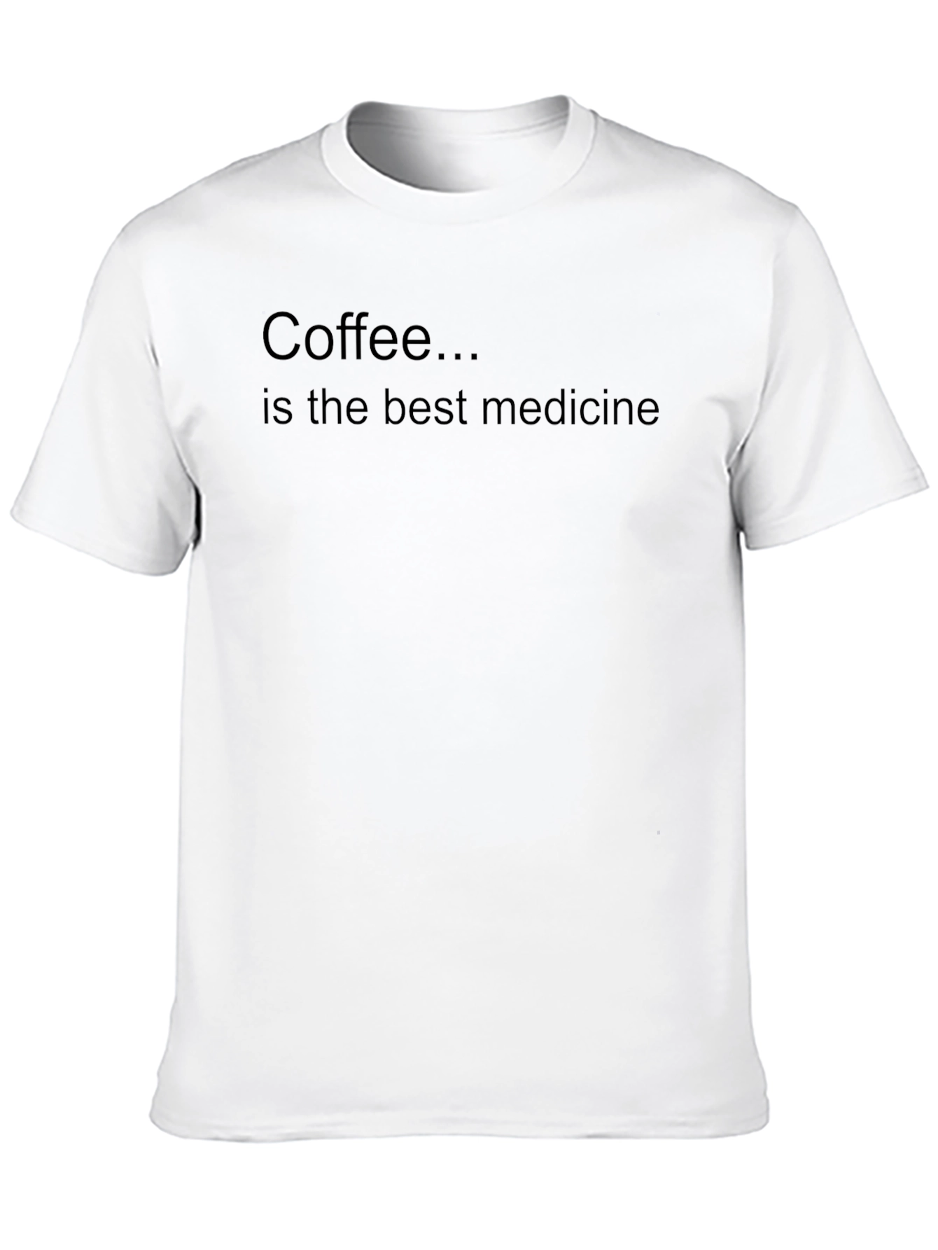 Coffee Best Medicine Tee - Unisex Soft Cotton Shirt