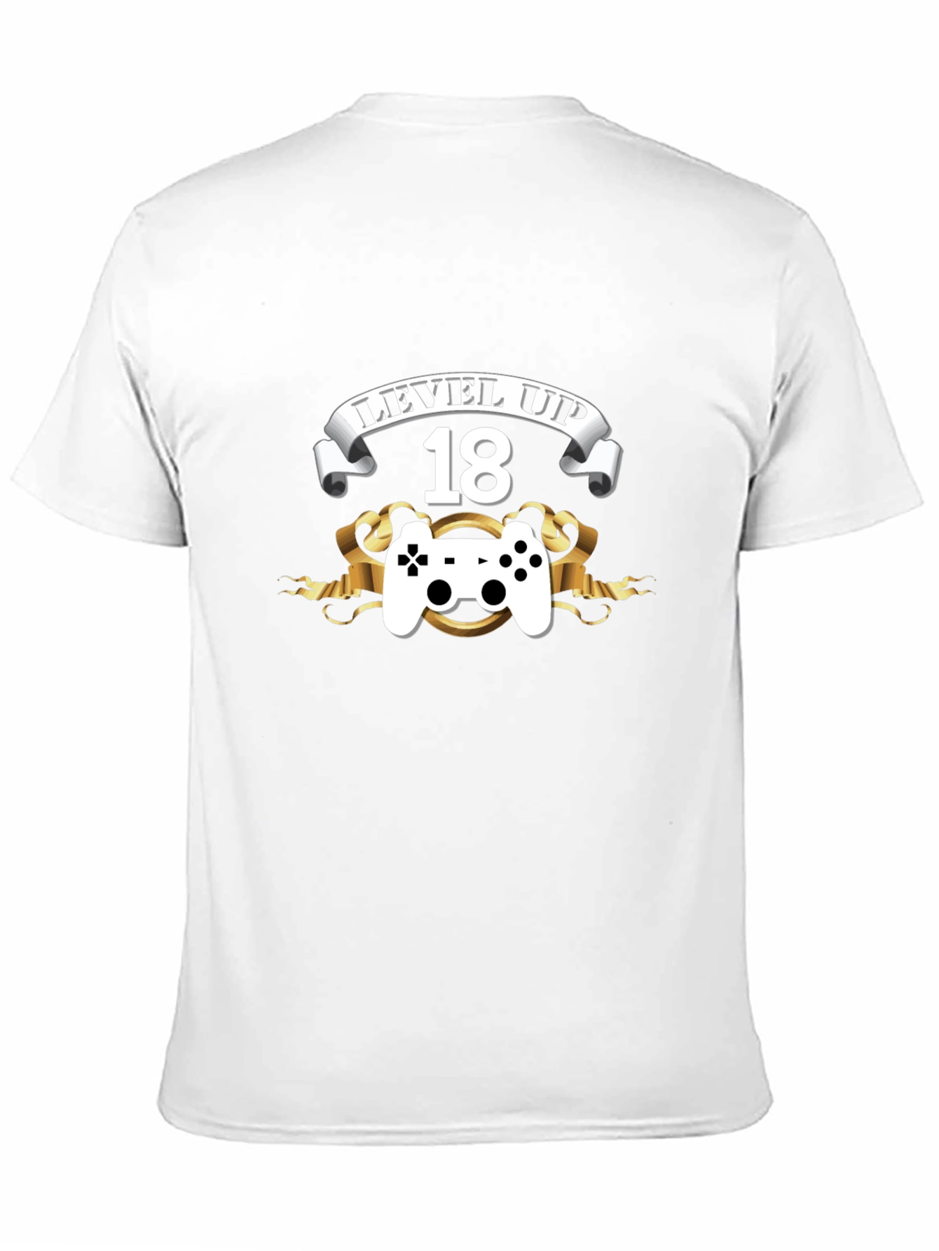 Level Up 18th Birthday Black T-Shirt