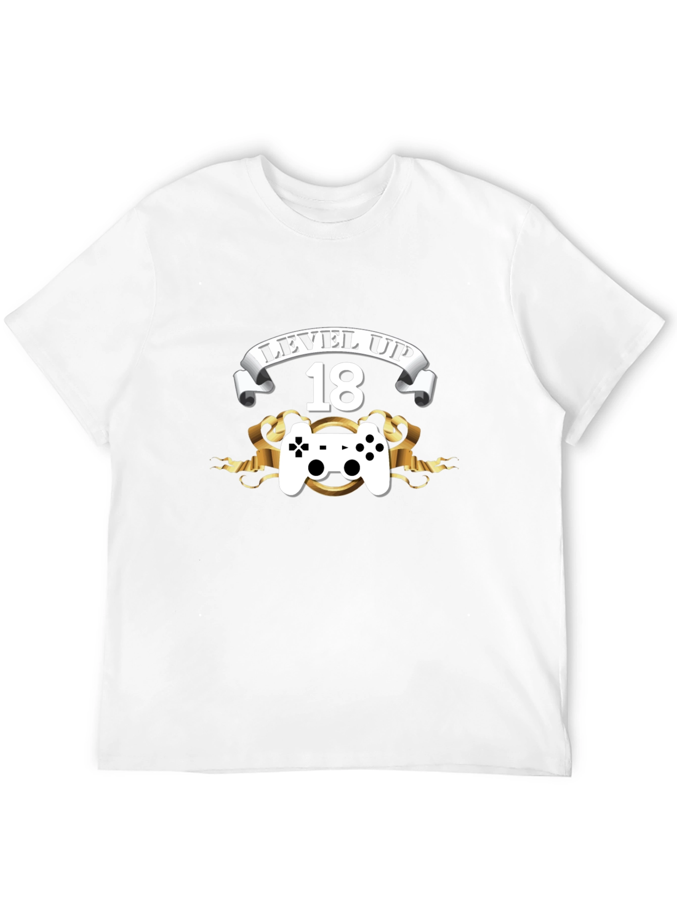 Level Up 18th Birthday Black T-Shirt