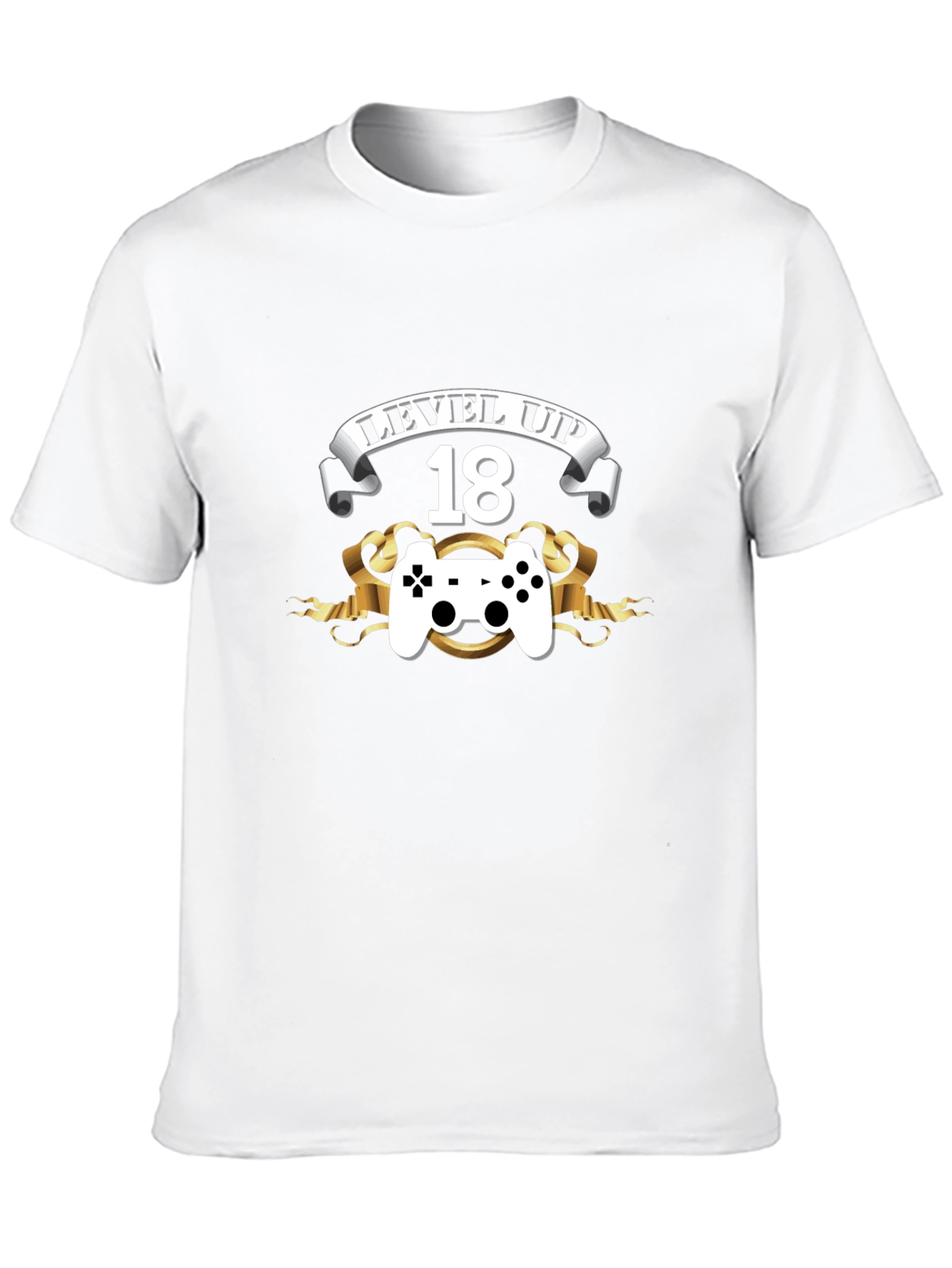 Level Up 18th Birthday Black T-Shirt