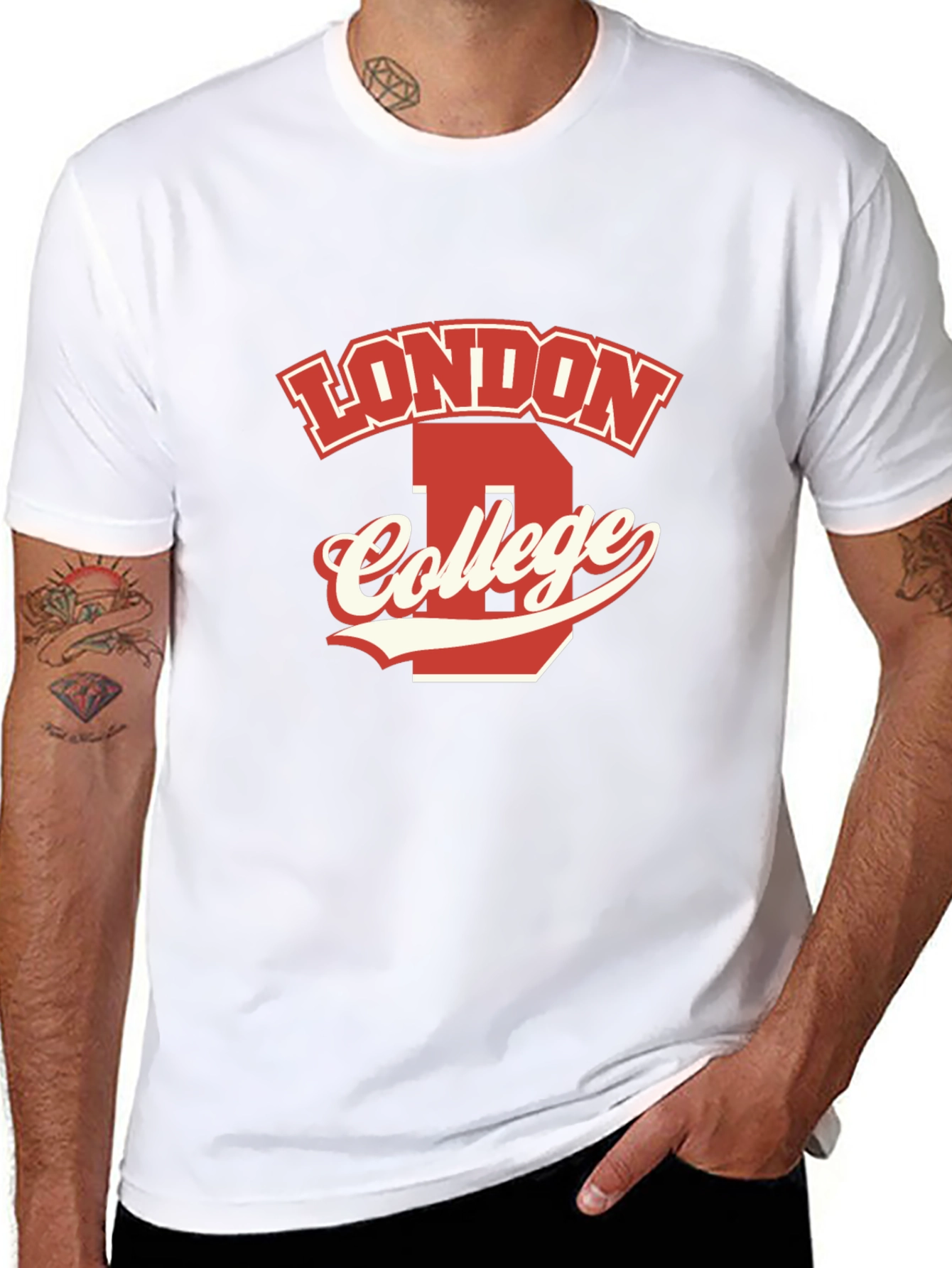 London College Graphic T-Shirt