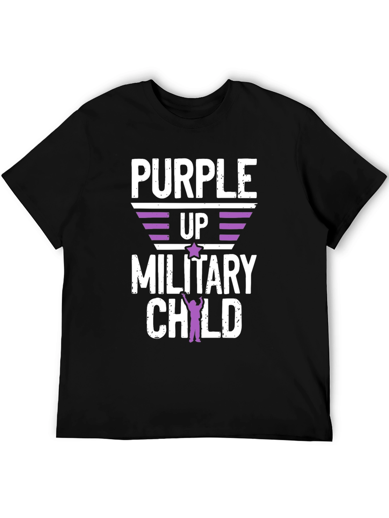 Purple Up Military Child T-Shirt