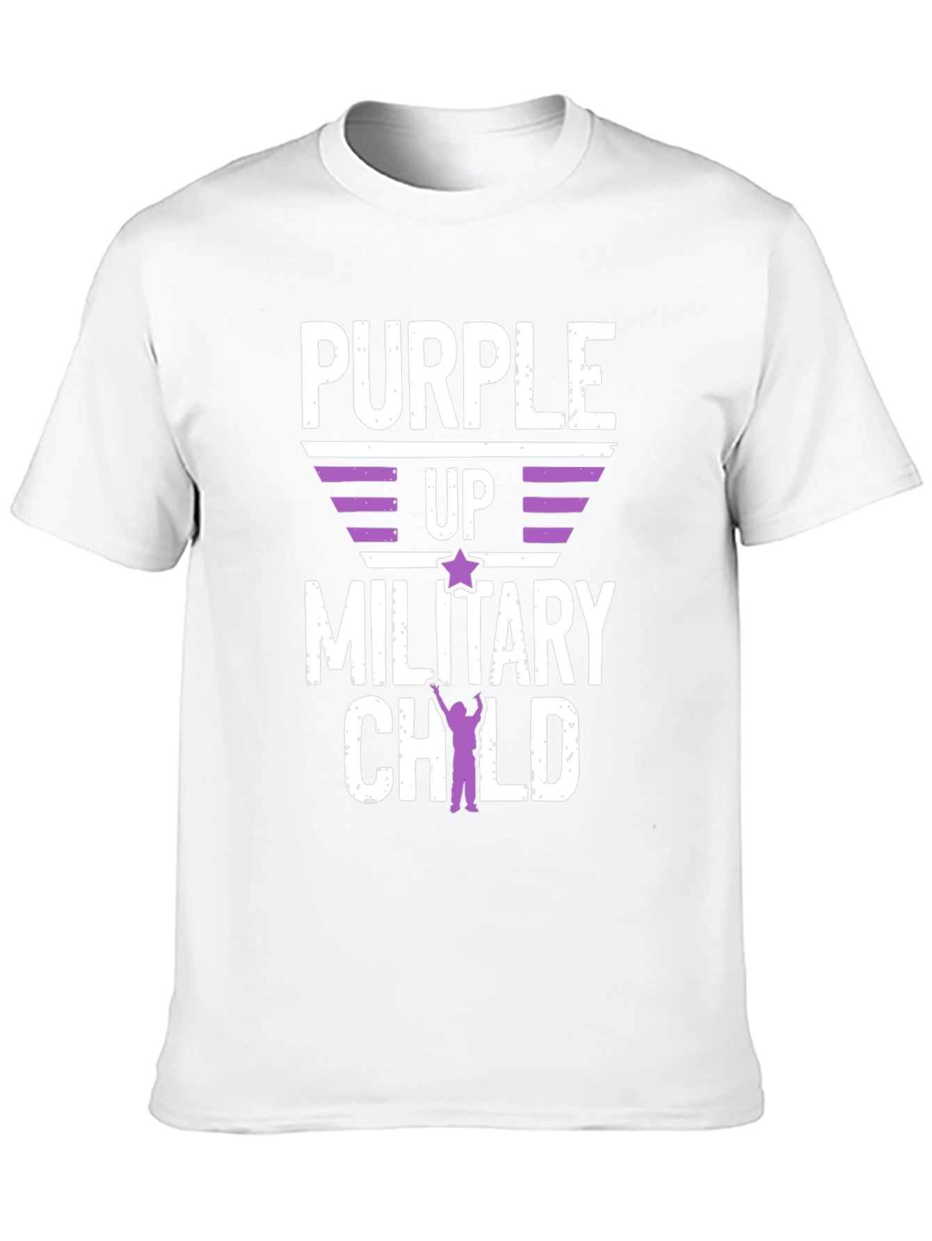 Purple Up Military Child T-Shirt