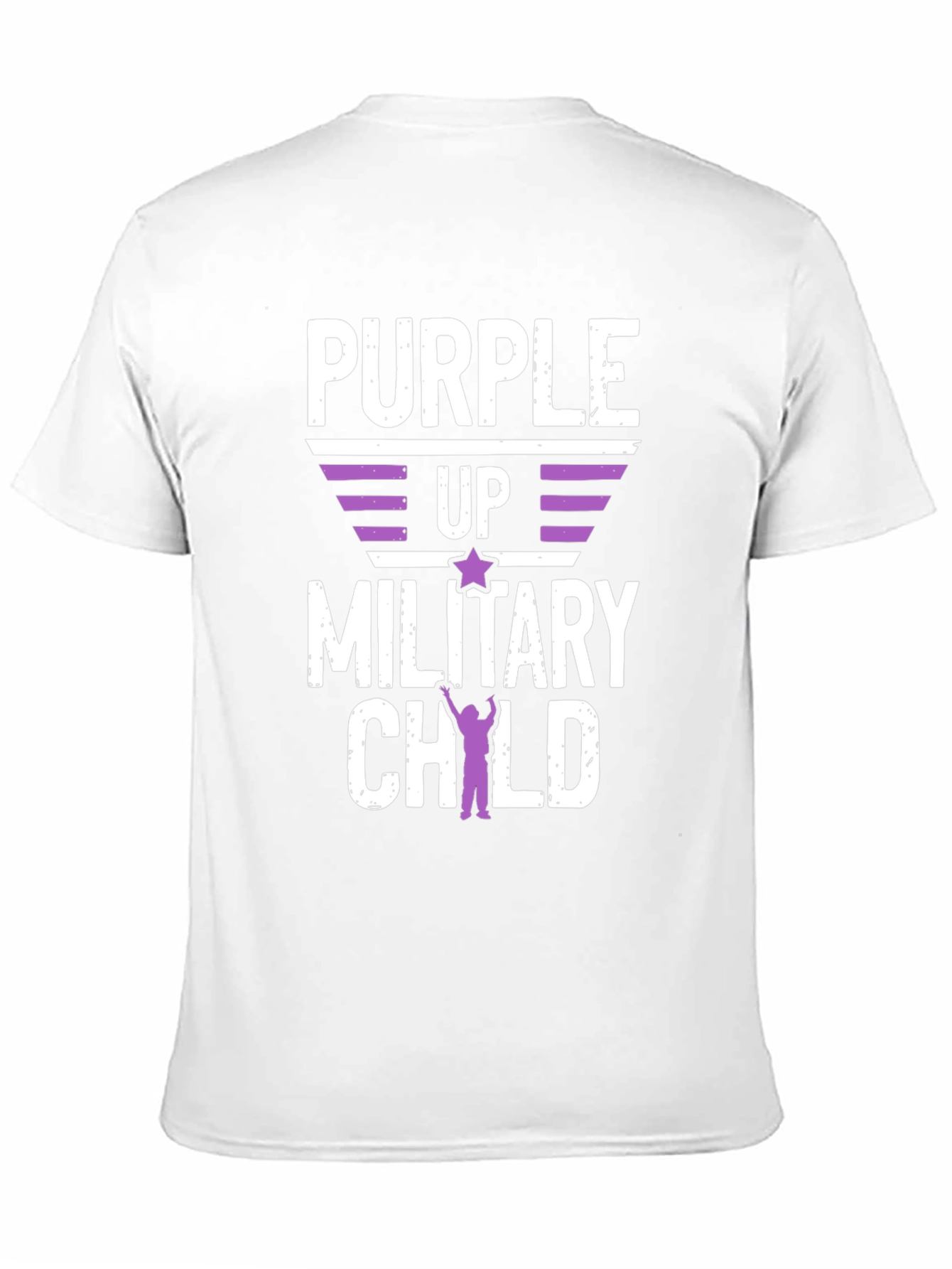 Purple Up Military Child T-Shirt