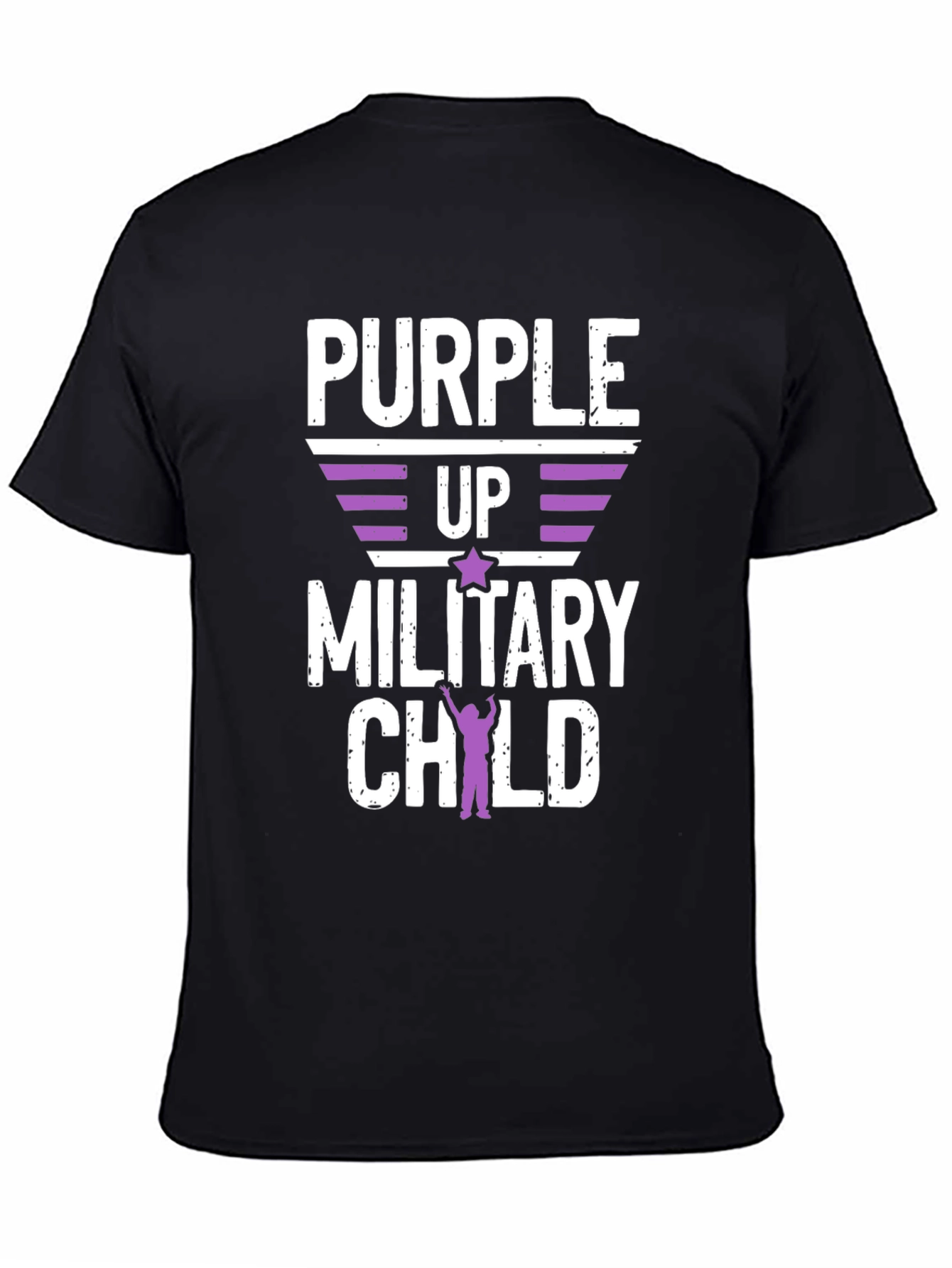 Purple Up Military Child T-Shirt