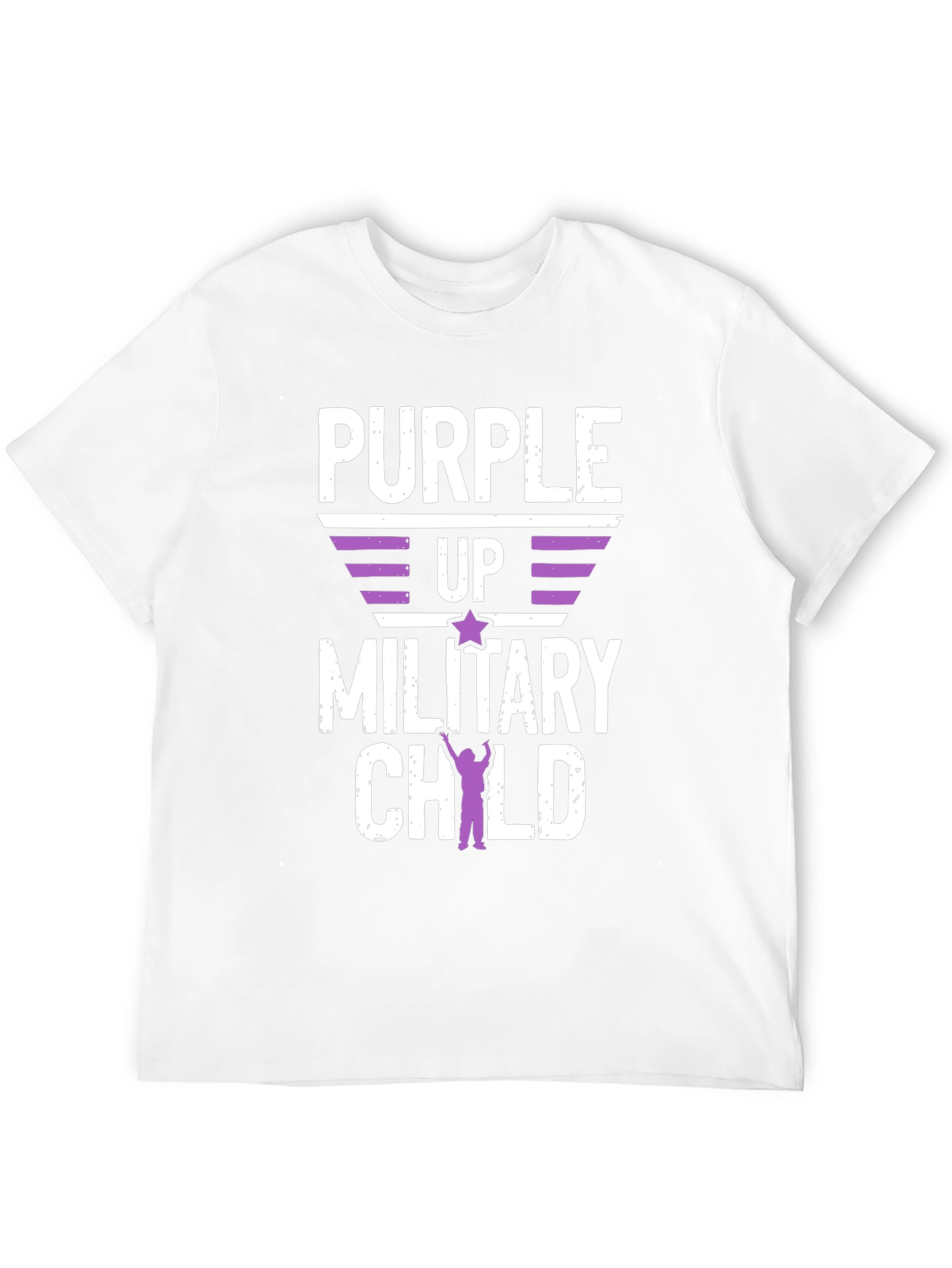 Purple Up Military Child T-Shirt