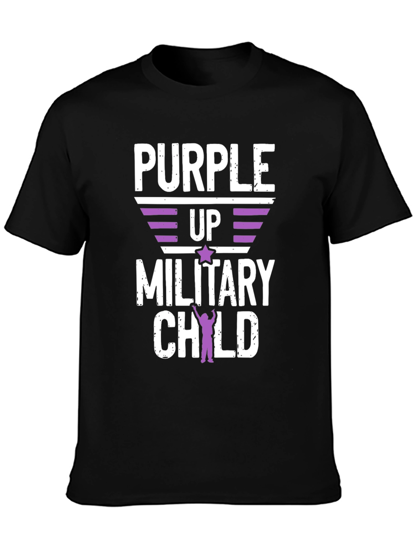 Purple Up Military Child T-Shirt
