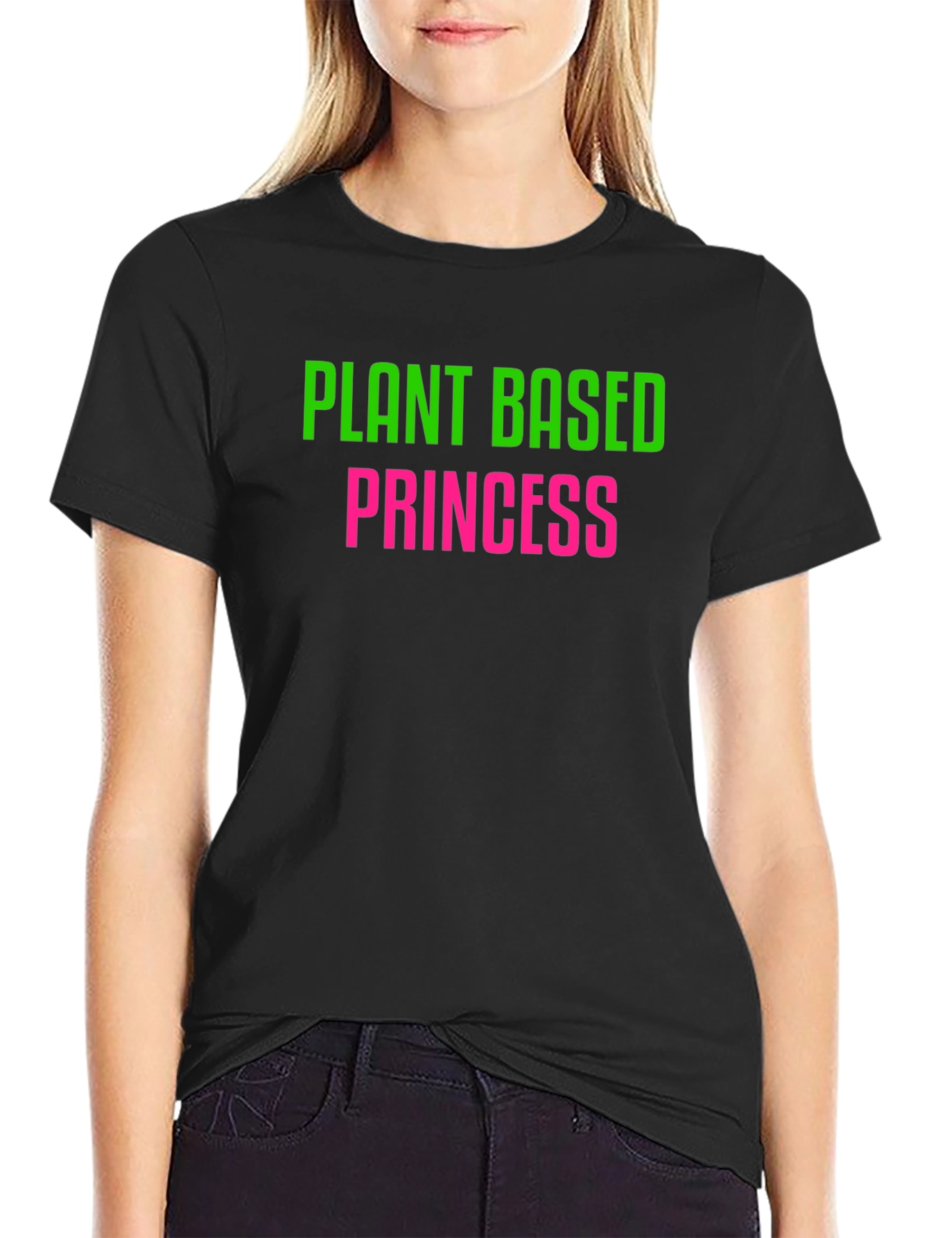 Plant Based Princess T-Shirt Vegan Tee