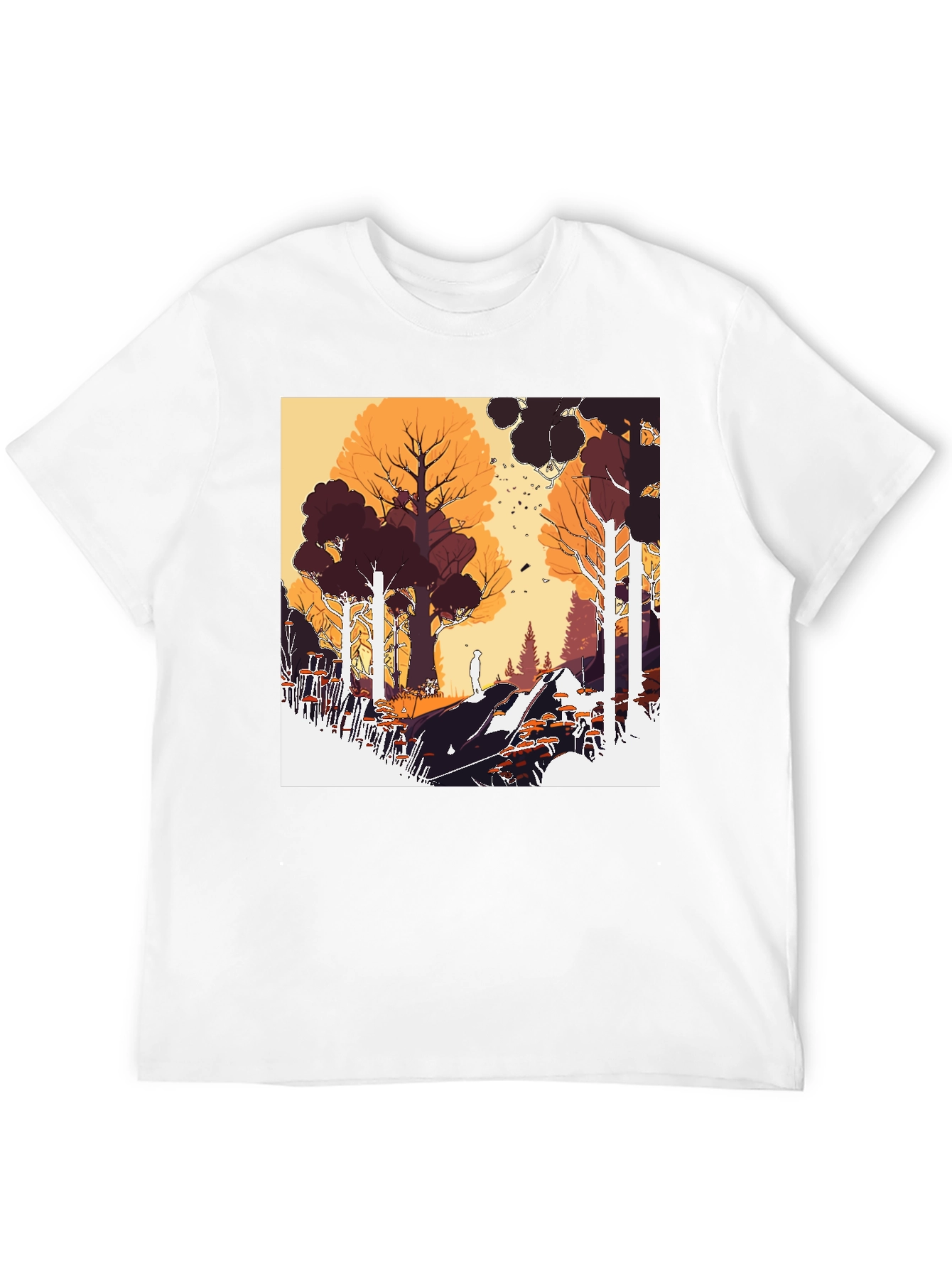 Artistic Forest Graphic Tee