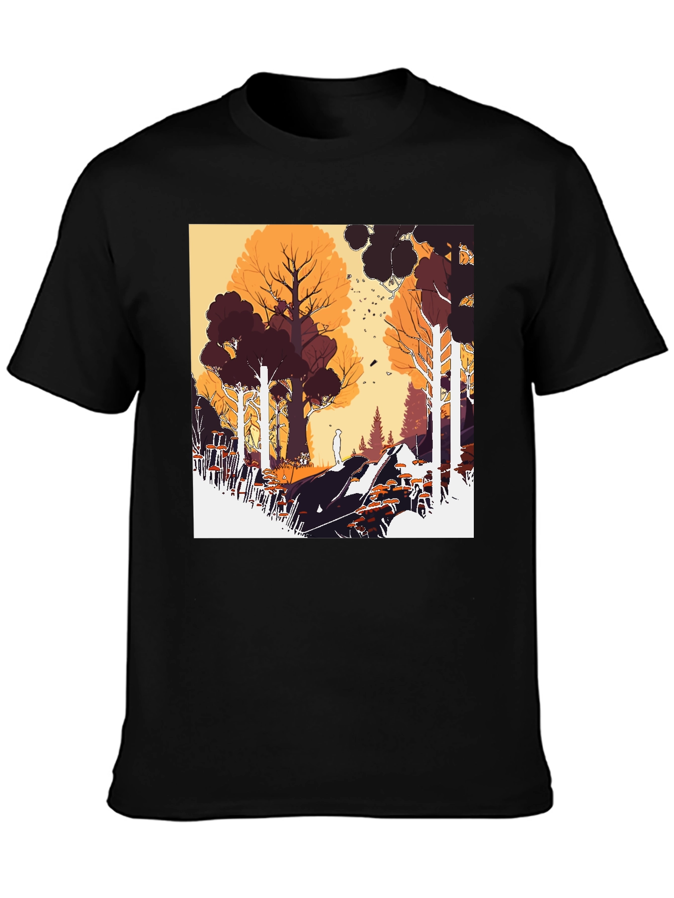 Artistic Forest Graphic Tee