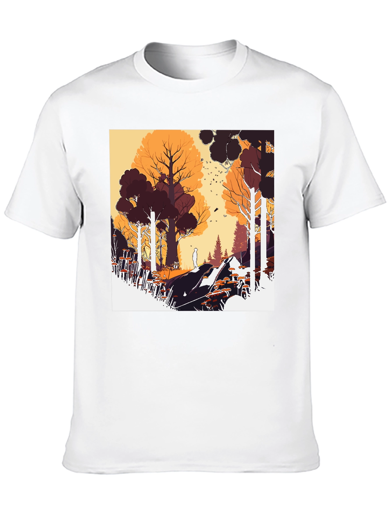 Artistic Forest Graphic Tee