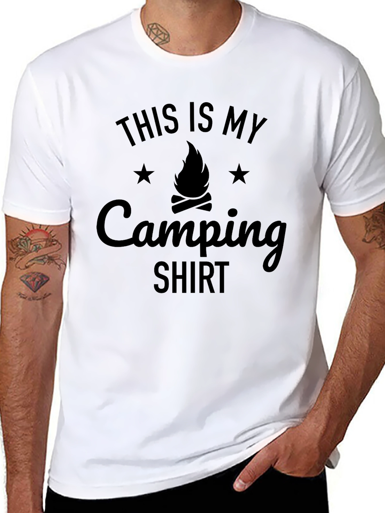 Camping Shirt - This is My Camping Shirt Tee