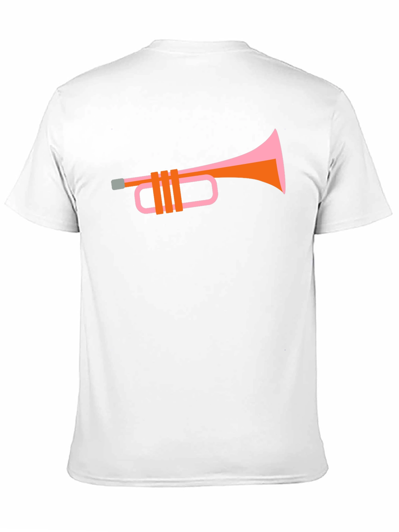 Retro Trumpet Graphic T-Shirt - Stylish Black Tee