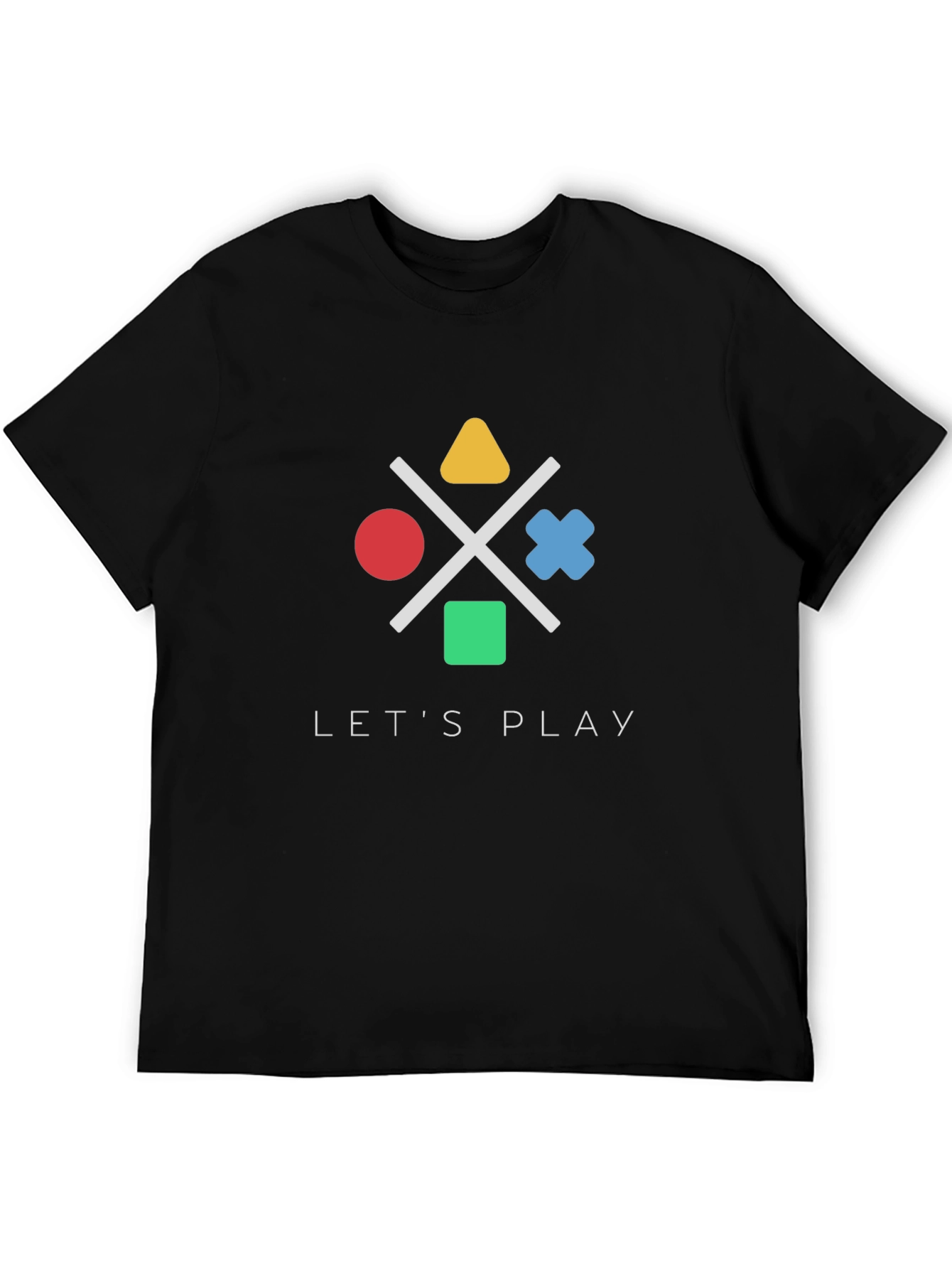 Lets Play Game Controller Graphic Tee - Gamer T-Shirt