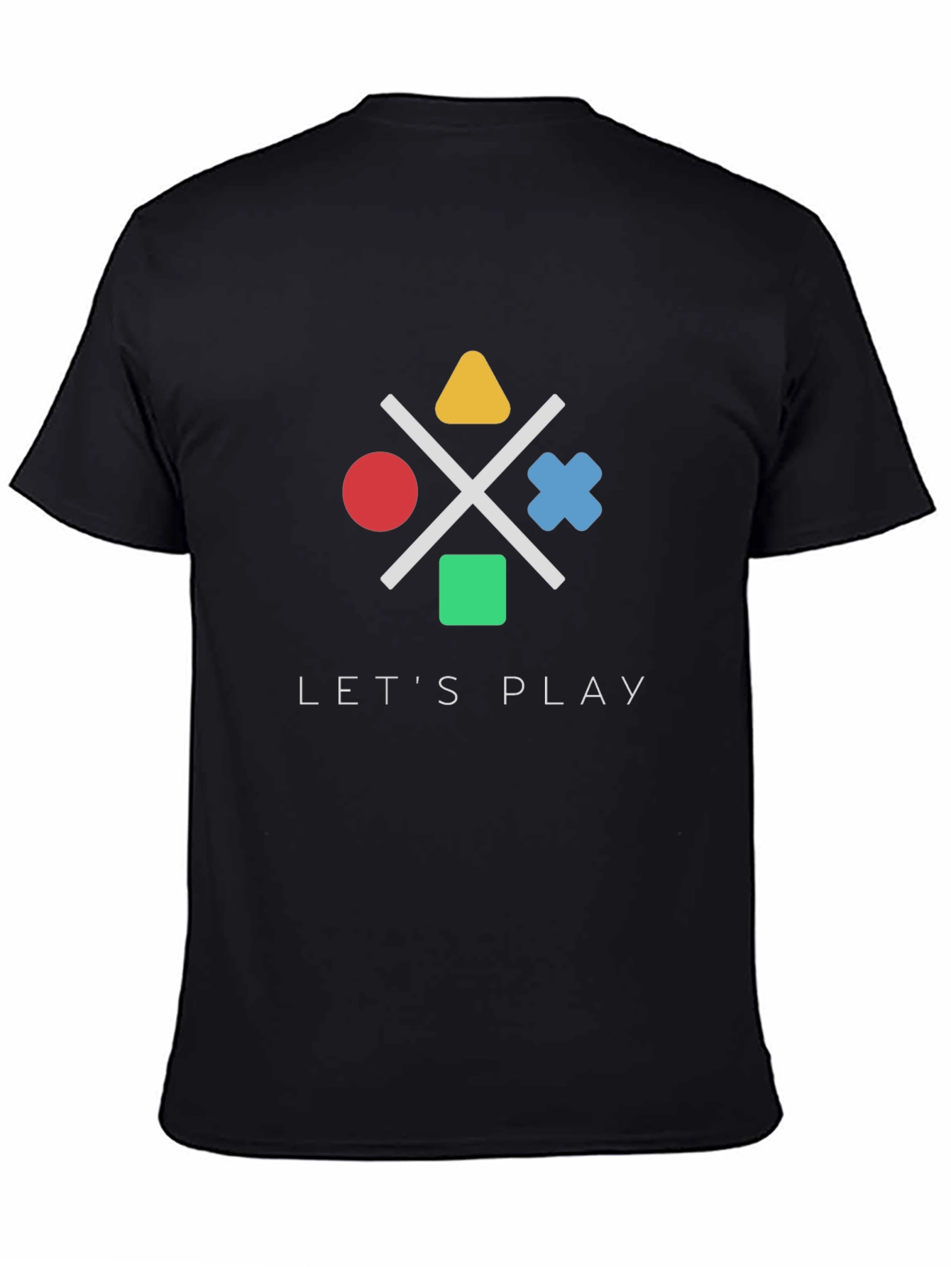 Lets Play Game Controller Graphic Tee - Gamer T-Shirt