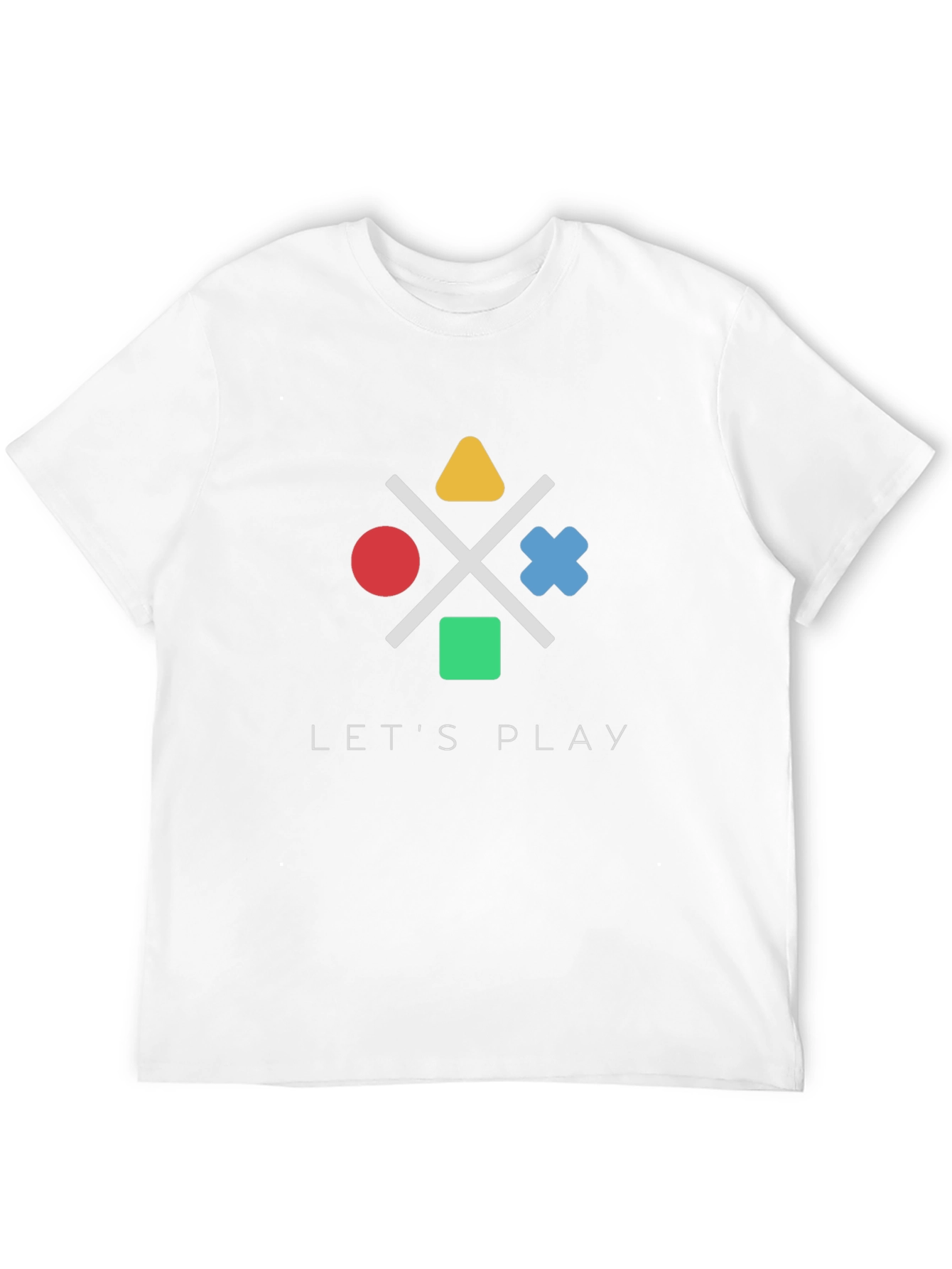 Lets Play Game Controller Graphic Tee - Gamer T-Shirt