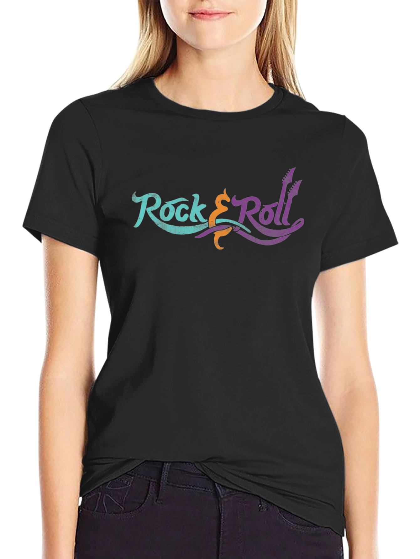 Rock & Roll Graphic T-Shirt - Classic Music Tee