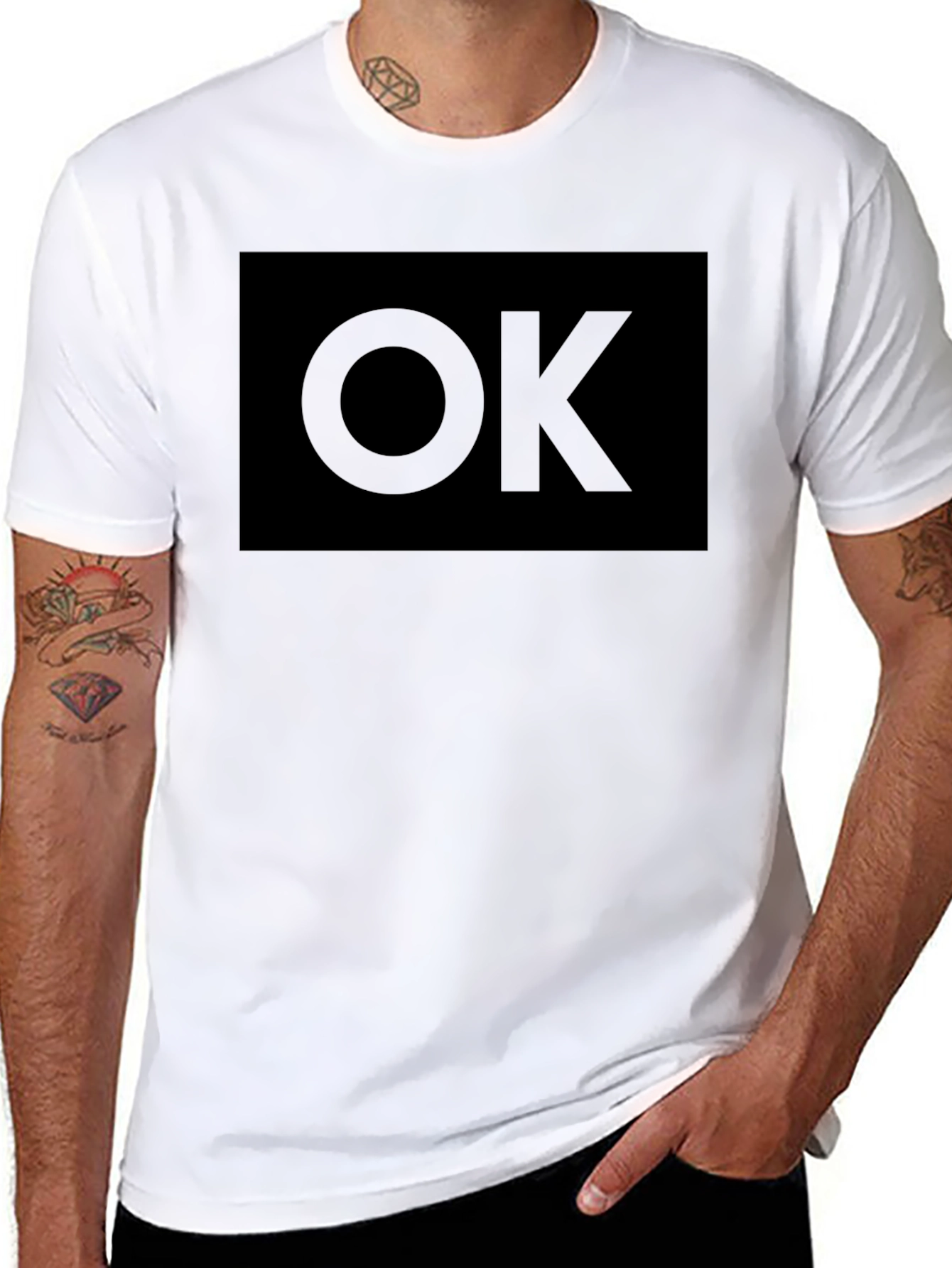 OK Graphic Tee - Casual Comfort Shirt