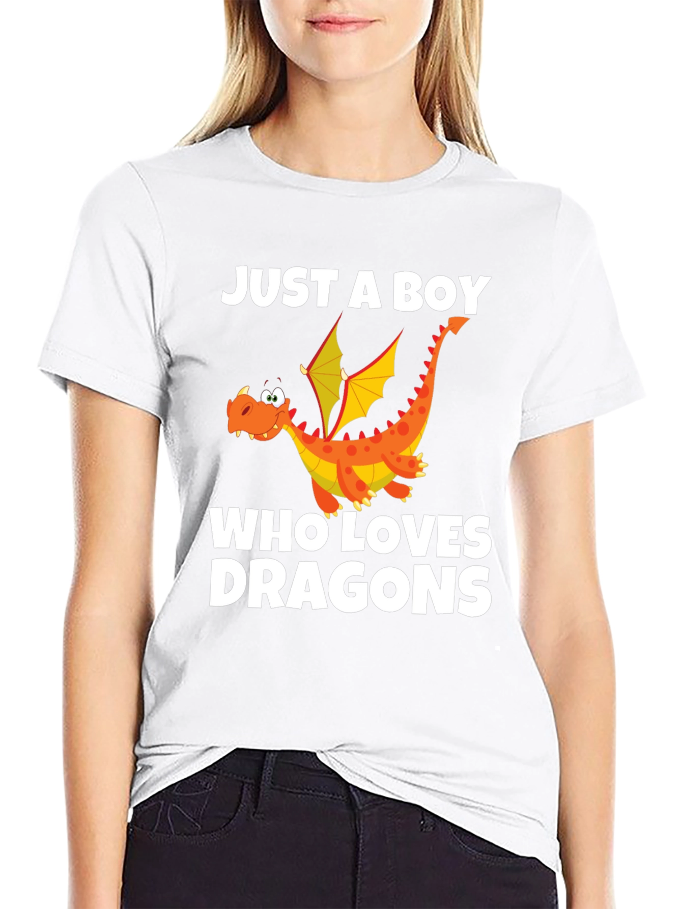 Boys Dragon Lover Graphic T-Shirt