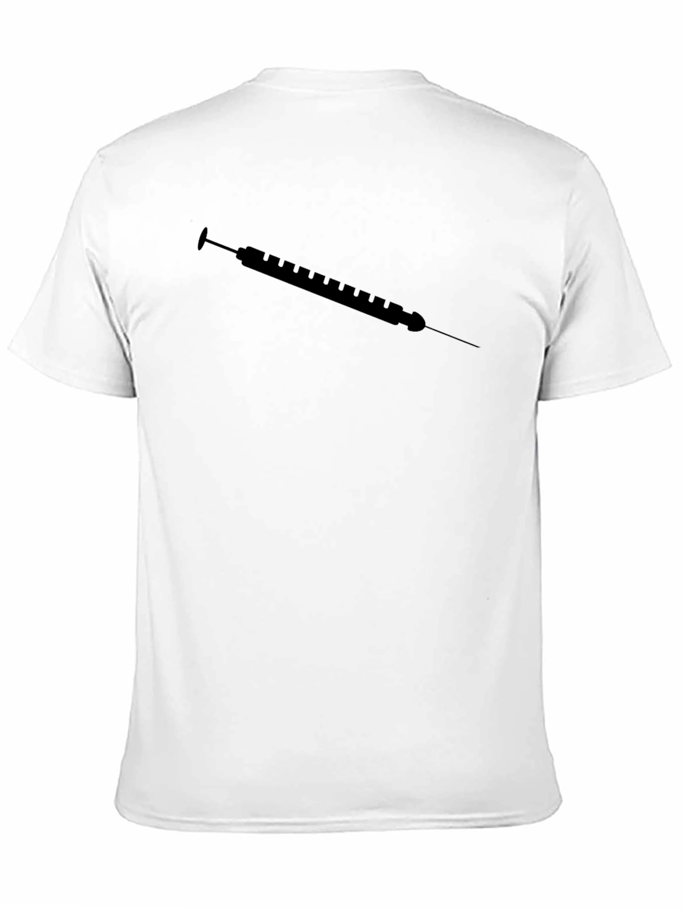 Syringe Graphic T-Shirt - Dark Humor Tee