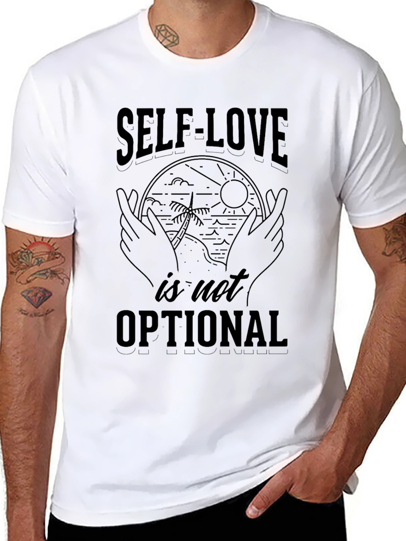 Self-Love is Not Optional Graphic Tee